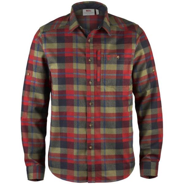 Fjallraven Fjallglim Shirt Deep Red M Medium