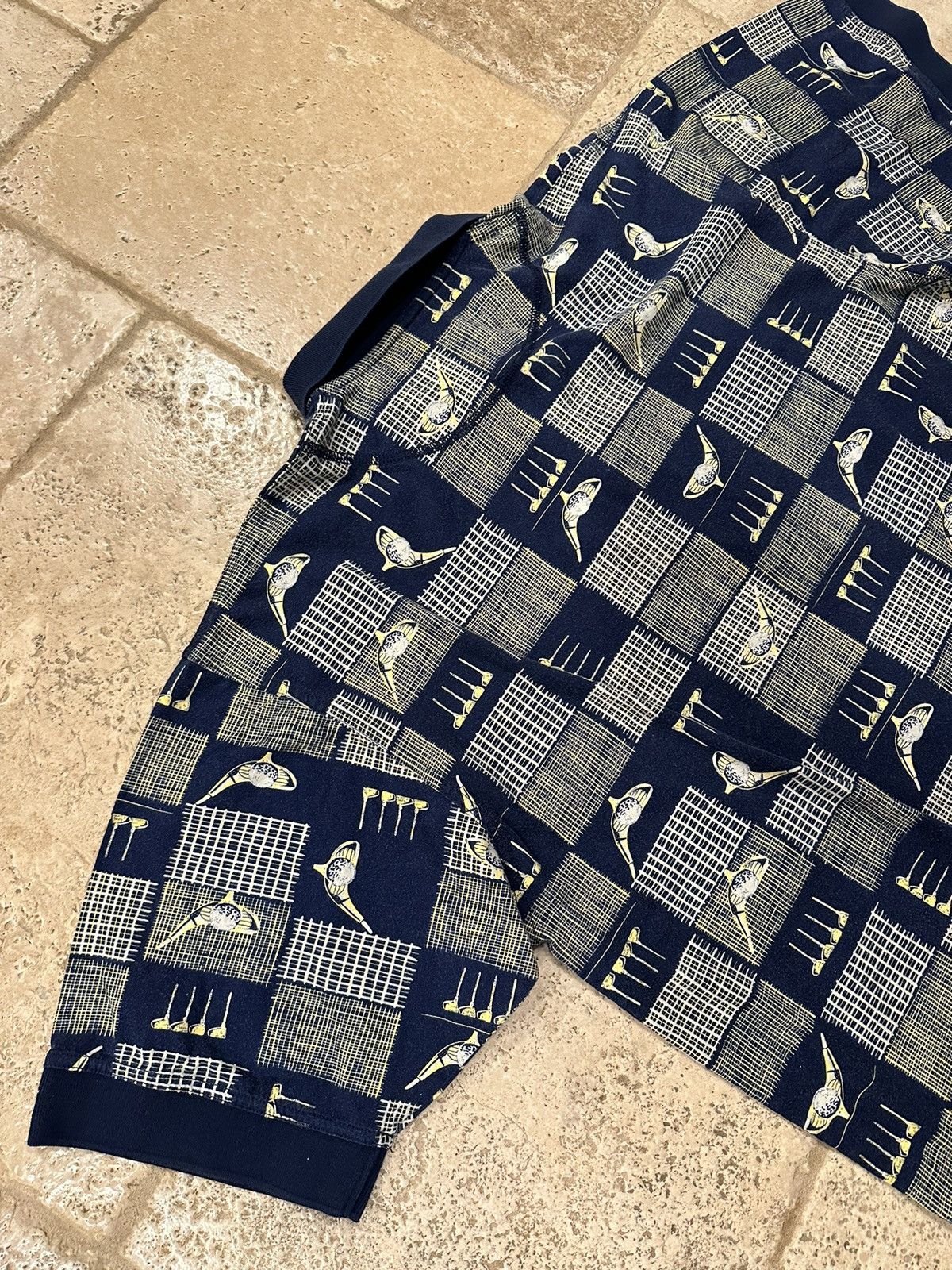Cutter & Buck × Vintage Vintage Cutter & Buck Sportman Fancy Golf 90s Polo Shirt Size US L / EU 52-54 / 3 - 9 Thumbnail