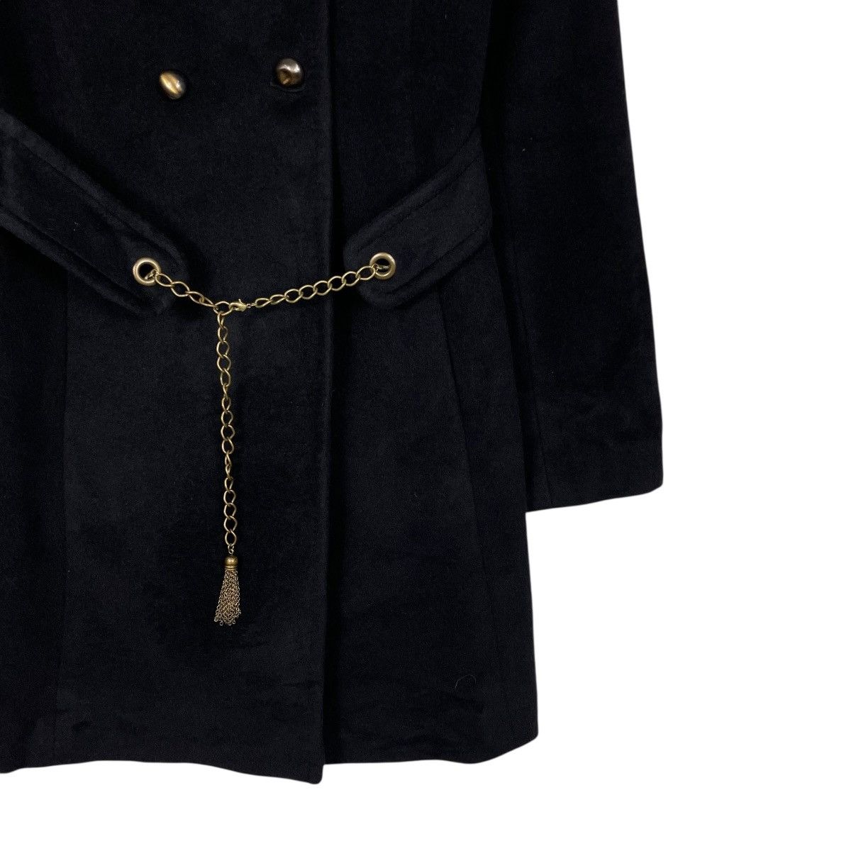 Comme Ca Ism Comme Ca Ism Black Double Breasted Women Coat Size S / US 4 / IT 40 - 5 Thumbnail