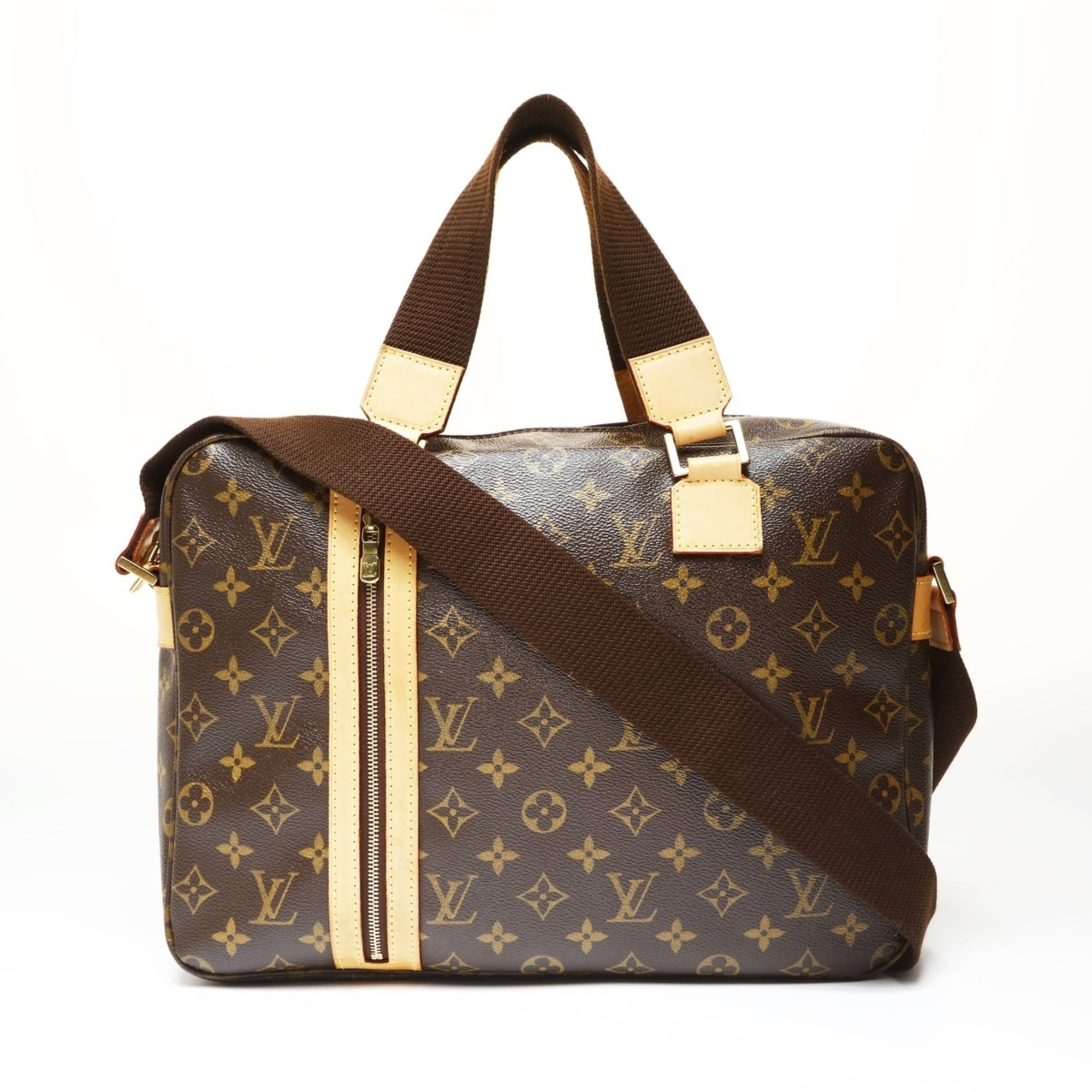 Louis Vuitton Louis Vuitton 2005 Sac Bosphore Monogram Shoulder Bag, Brown, WS27505 Size ONE SIZE - 1 Thumbnail
