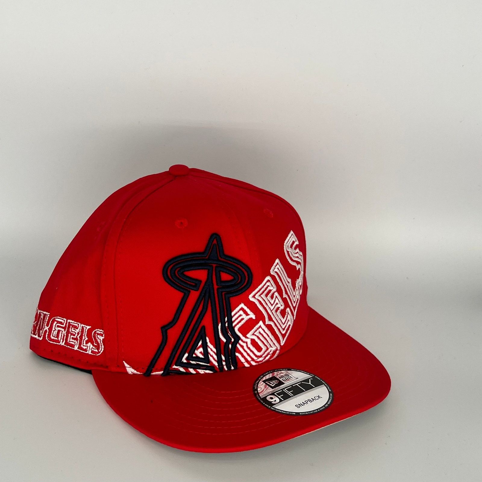 New Era Red Los Angeles Angels Angels Side Patch New Era MLB 9Fifty Size ONE SIZE - 1 Thumbnail