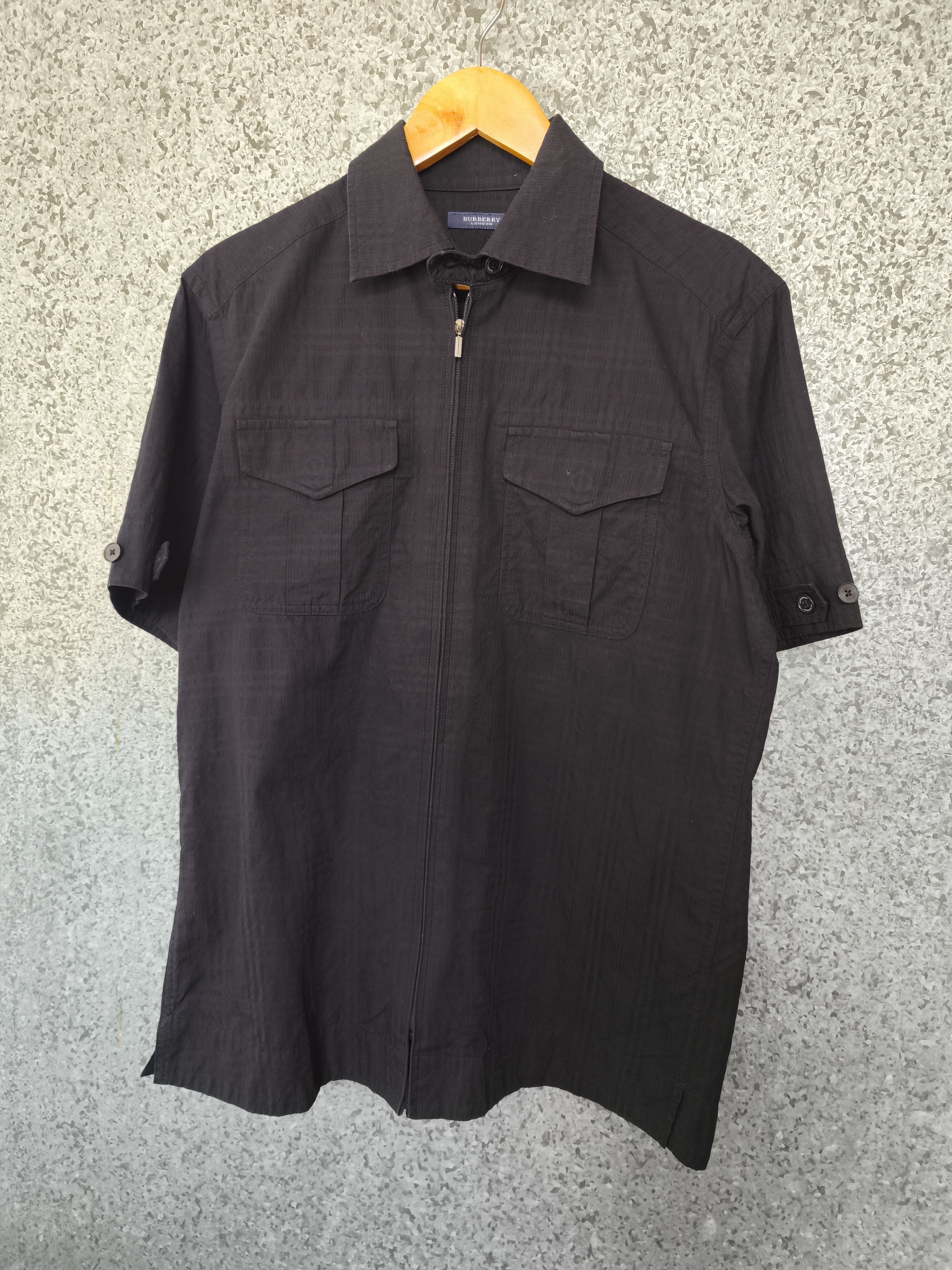 Burberry Burberry shirt captain zipper up Size US L / EU 52-54 / 3 - 1 Thumbnail