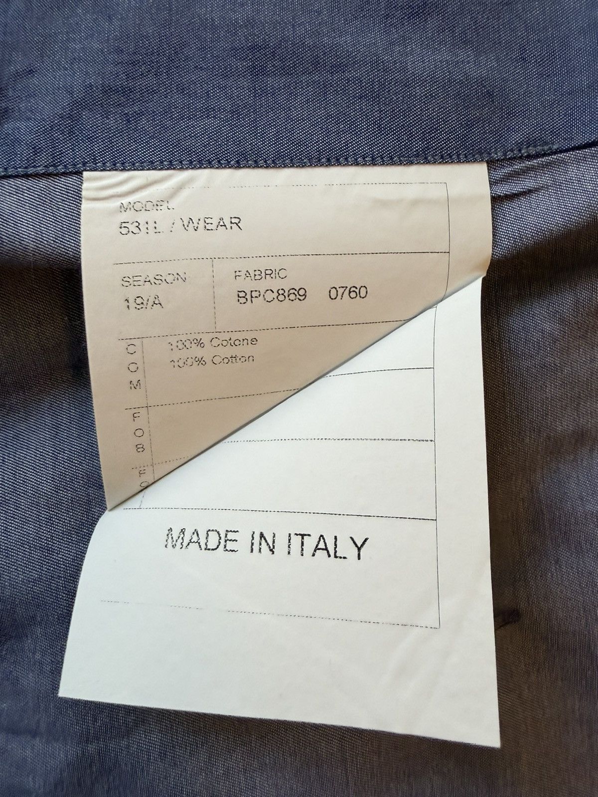 Boglioli Boglioli Blue Cotton Dress Shirt Cutaway Collar SS19 Size US XS / EU 42 / 0 - 4 Thumbnail