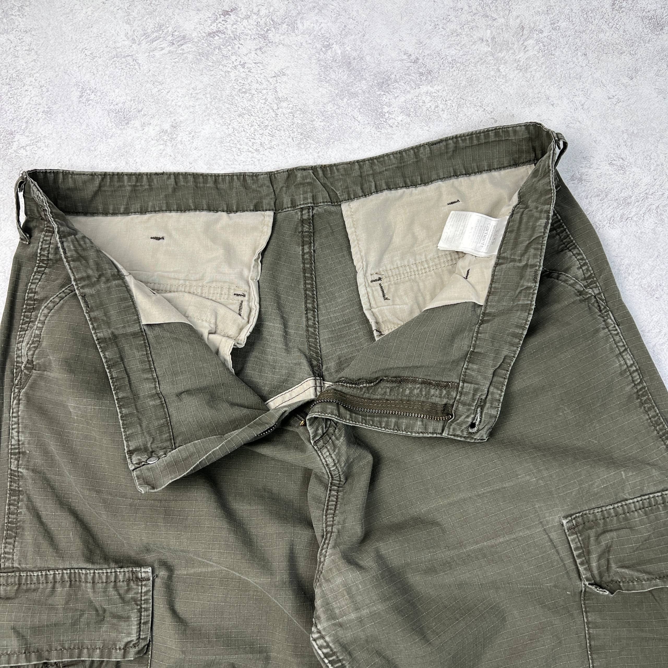 Carhartt Wip Carhartt WIP Regular Cargo Pants Ripstop Olive Green Men's Size US 40 / EU 56 - 15 Thumbnail