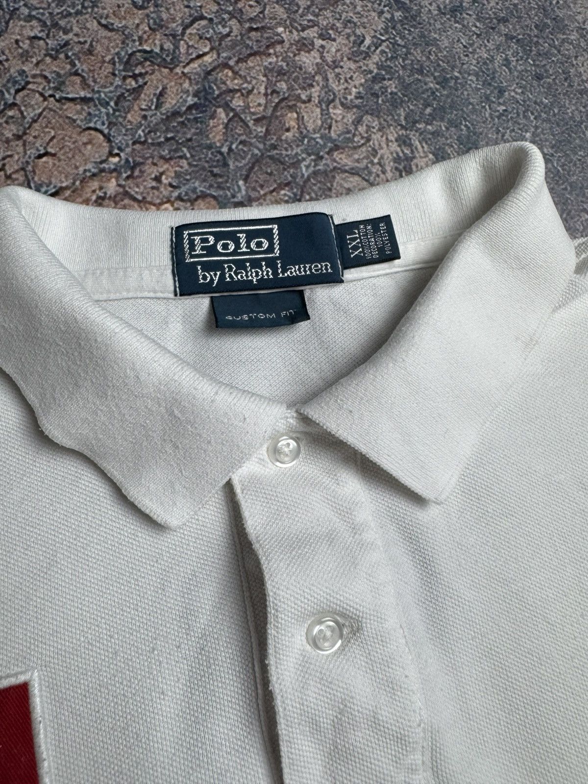 【神サイズ】ポロラルフローレン ビッグポニー フランス　y2k チーフキーフ Chief Keef polo Ralph Lauren France Big Pony size XXL Y2K