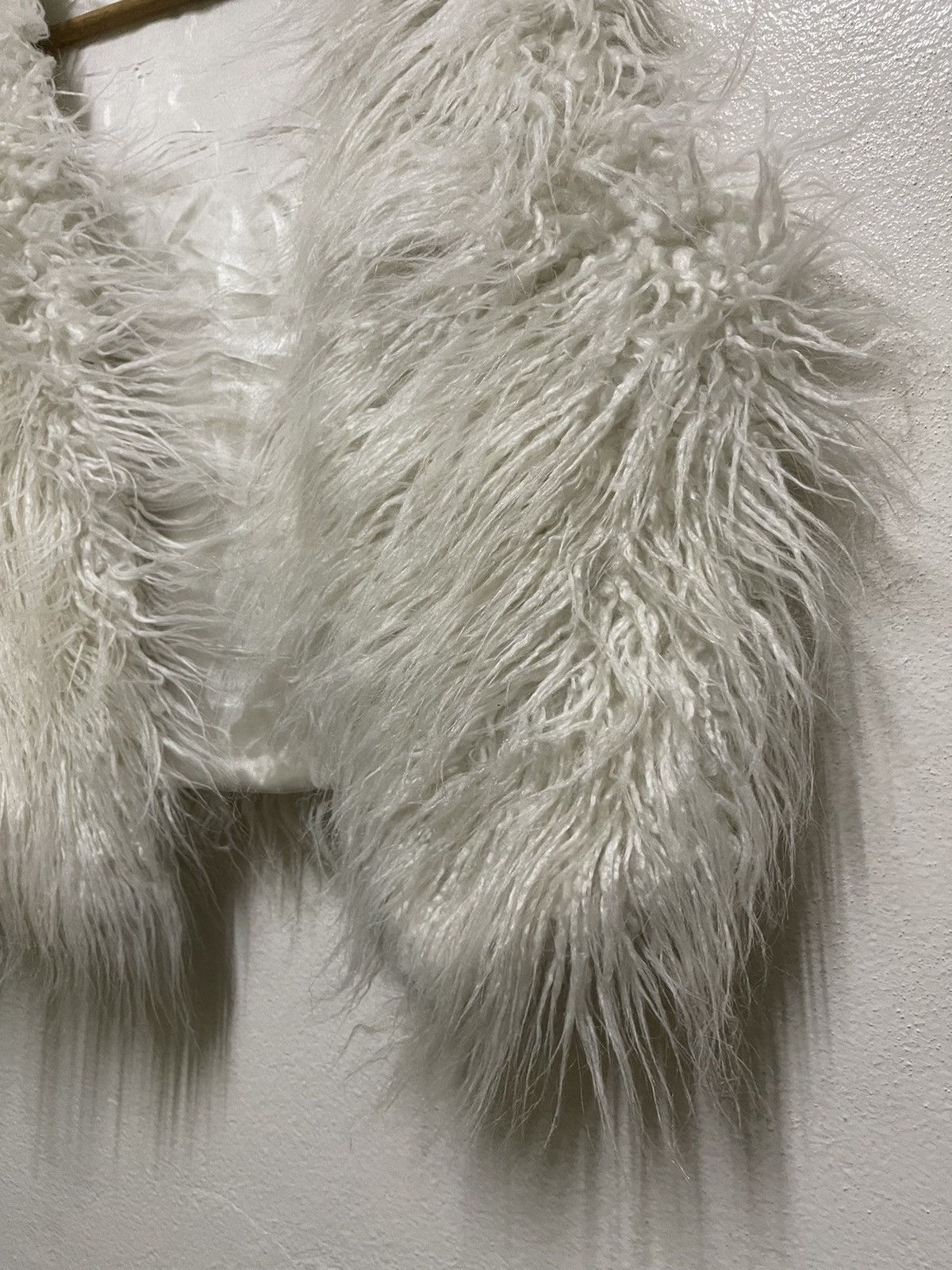 Japanese Brand Bluewish Faux Fur Vest Size S / US 4 / IT 40 - 7 Thumbnail