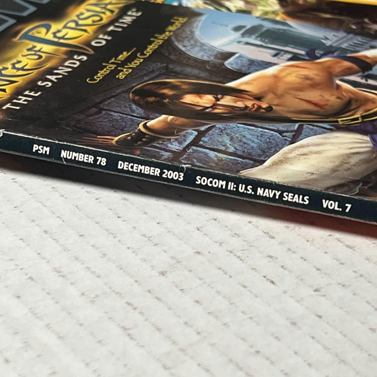 Playstation PSM Magazine #78 DEC 2003 SOCOM II Prince of Persia Size ONE SIZE - 4 Thumbnail