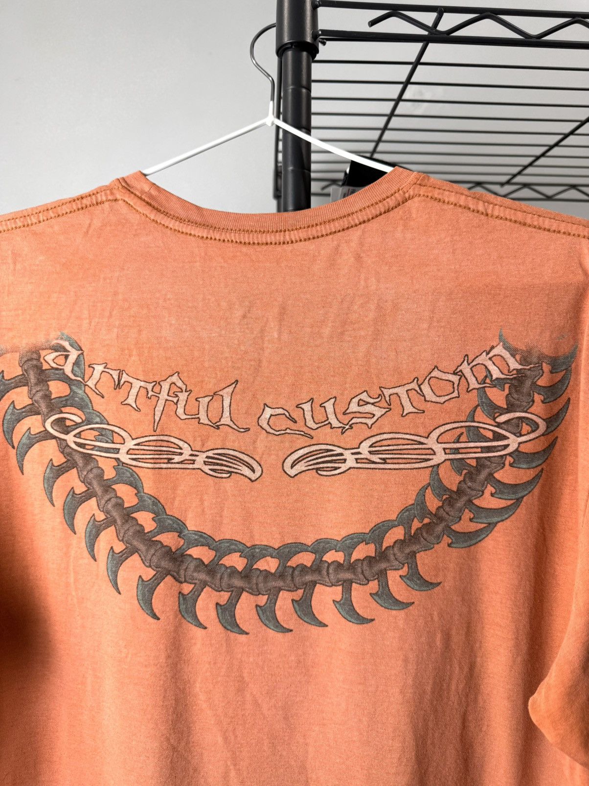 Vintage Vintage Artful Custom Art T Shirt Skull Bones Sceleton Size US L / EU 52-54 / 3 - 7 Thumbnail