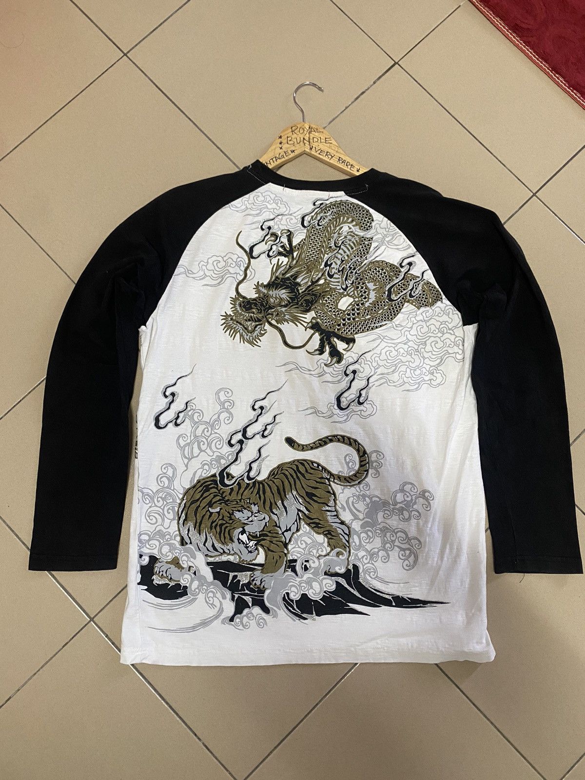 Japanese Brand × Vintage Sukajan Dragon Tiger Size US L / EU 52-54 / 3 - 1 Thumbnail