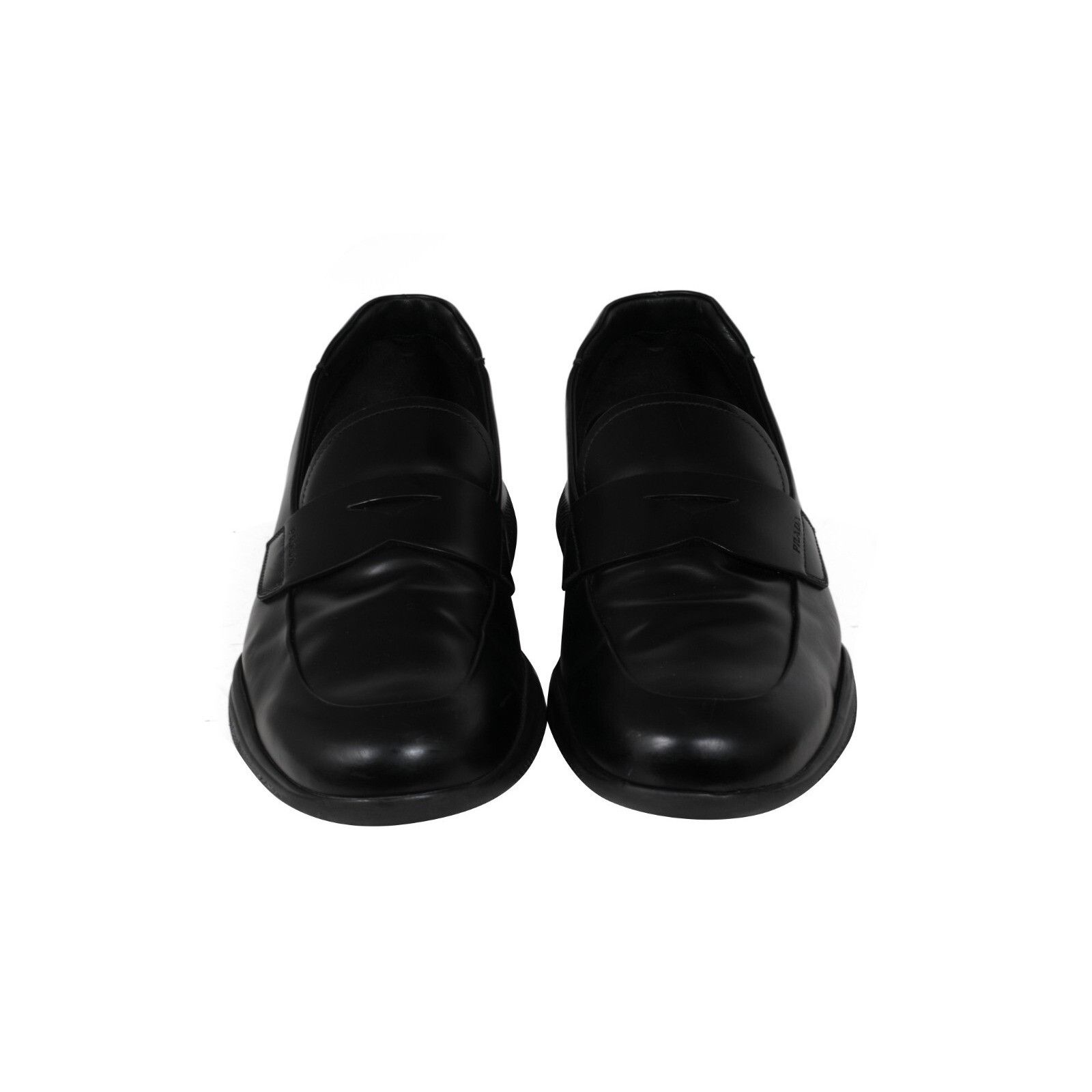 Prada Spazzolato Rois Penny Loafers - 02320 Size US 12 / EU 45 - 2 Thumbnail