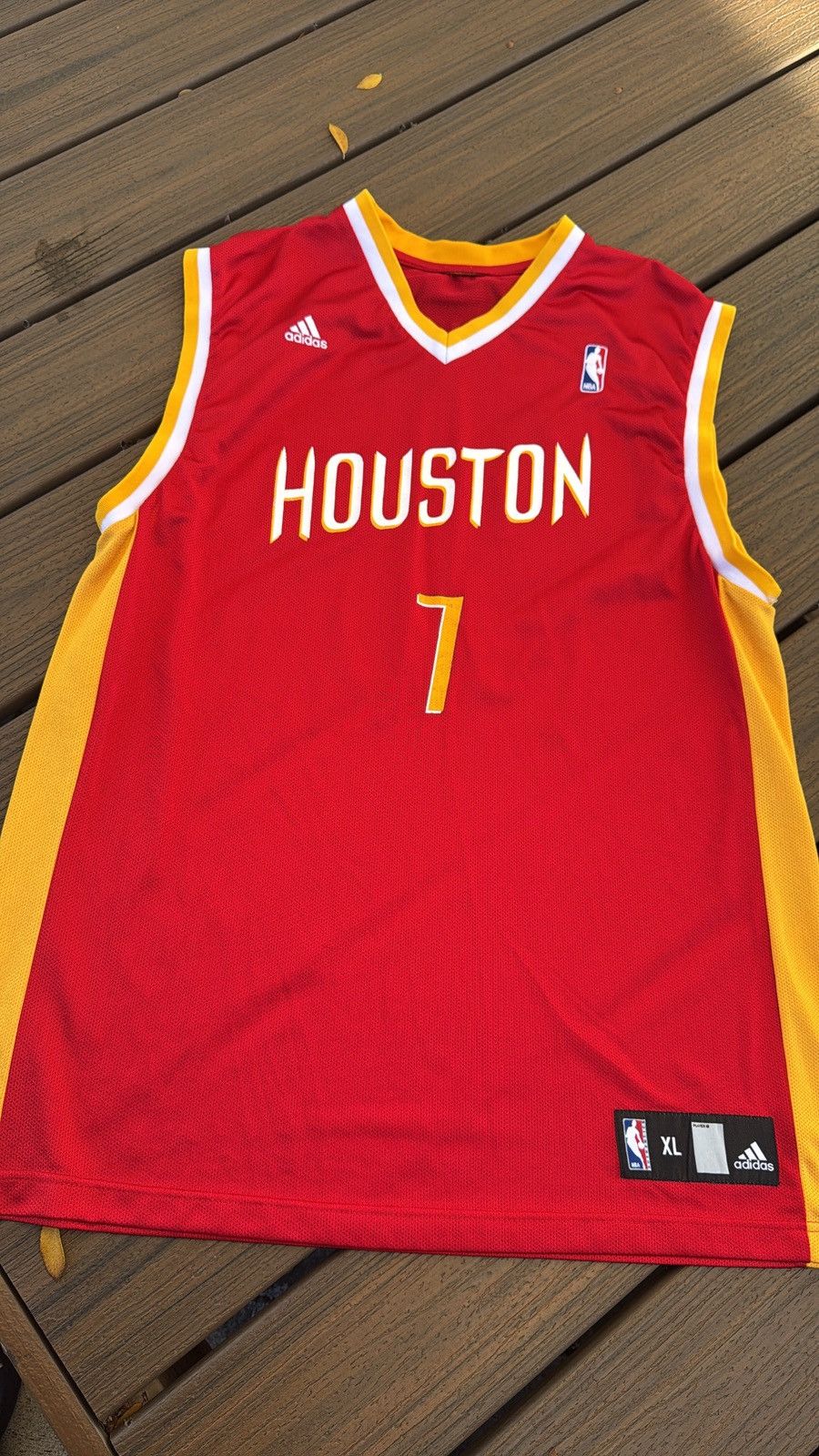Adidas Adidas Houston Rockets Retro Color Jersey Sz XL Elkins Size US XL / EU 56 / 4 - 1 Thumbnail