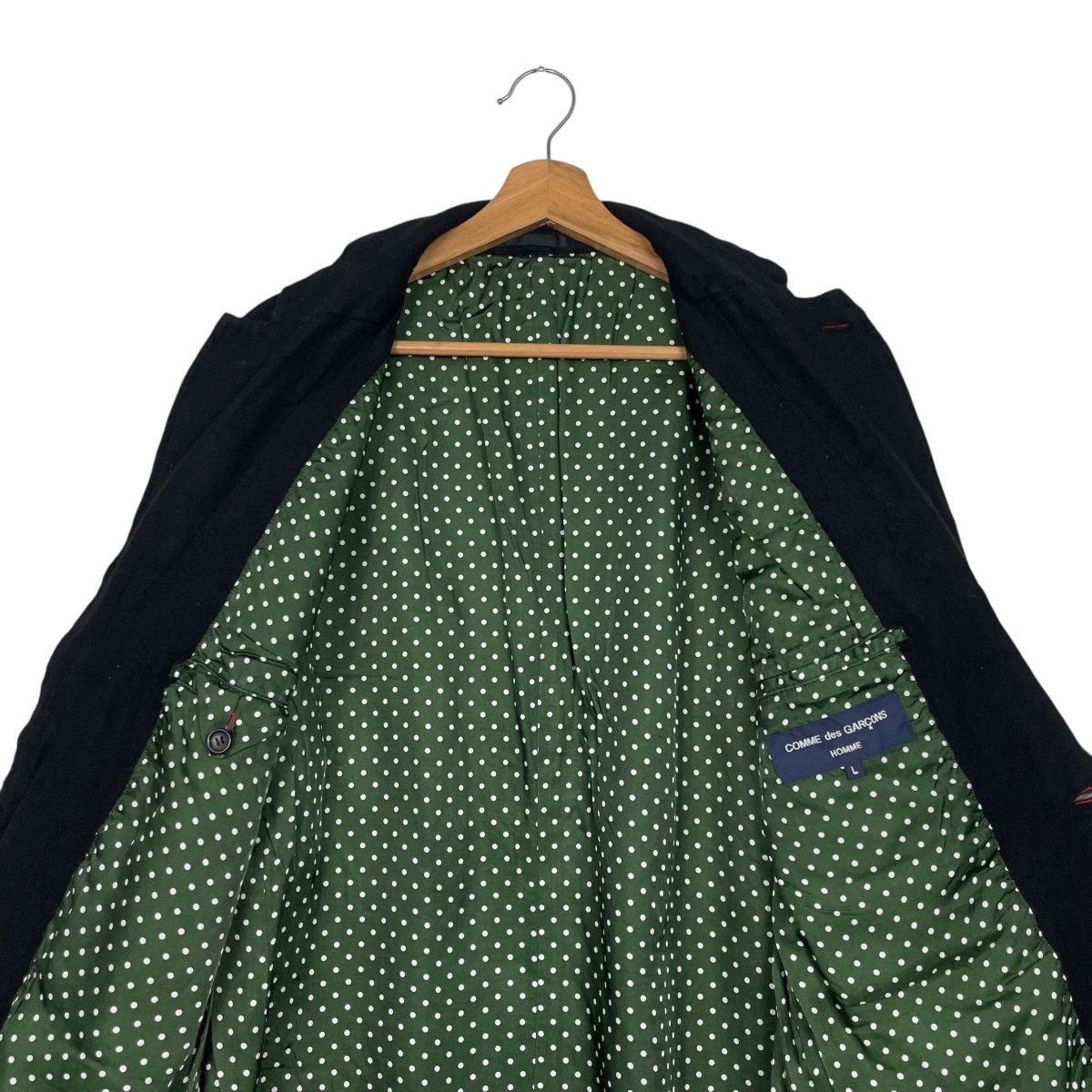 Comme des Garcons Homme Comme Des Garcons Homme Wool Casual Jacket Size US L / EU 52-54 / 3 - 12 Thumbnail