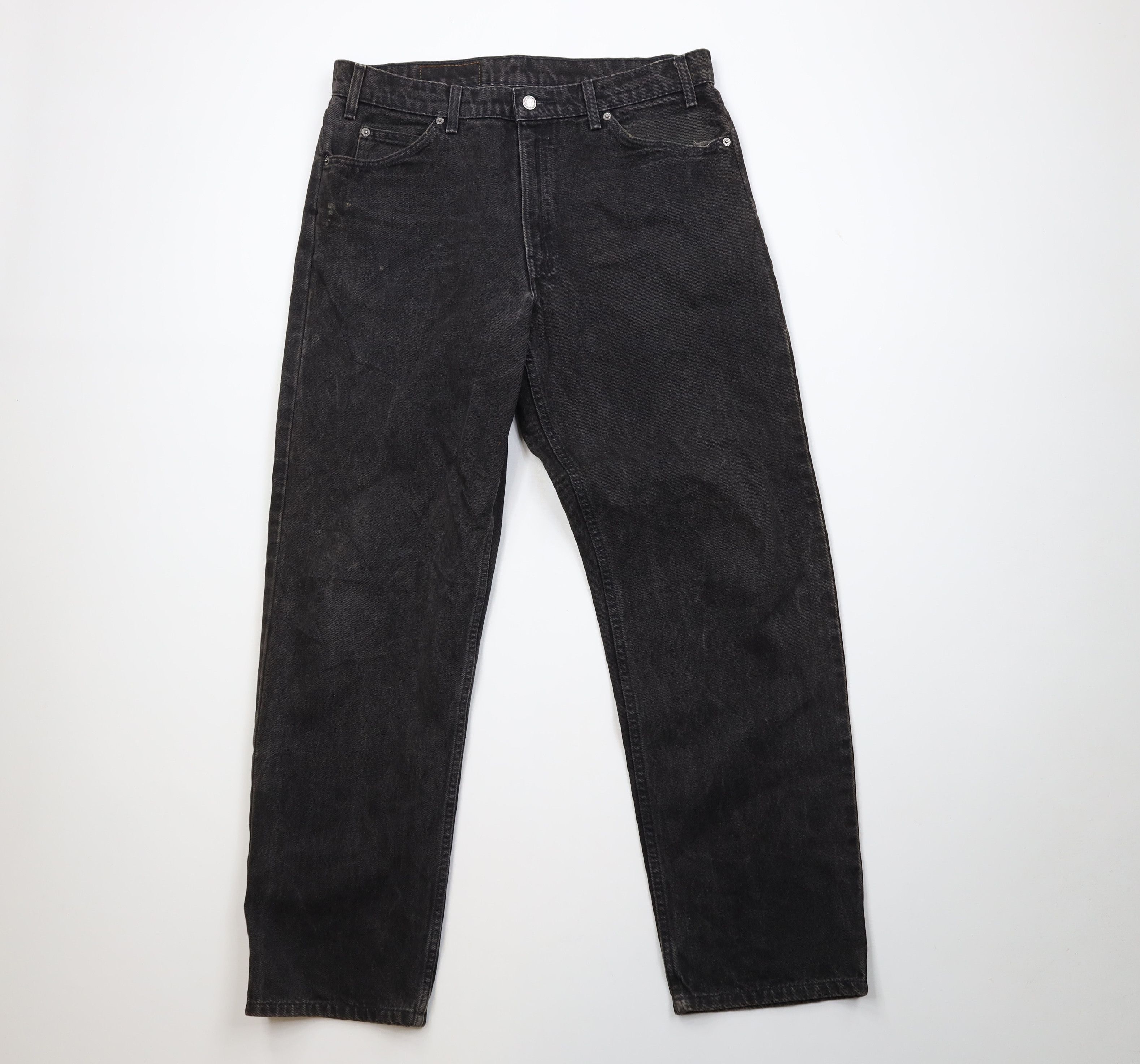 Levi's Vintage 90s Levis 550 Orange Tab Relaxed Fit Denim Jeans Size US 36 / EU 52 - 1 Thumbnail