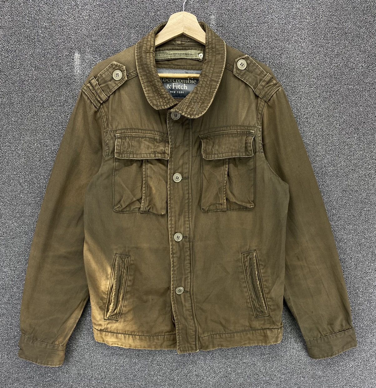 Abercrombie & Fitch Vintage Abercrombie & Fitch Punk Style Sentinel Jacket Size US L / EU 52-54 / 3 - 3 Thumbnail