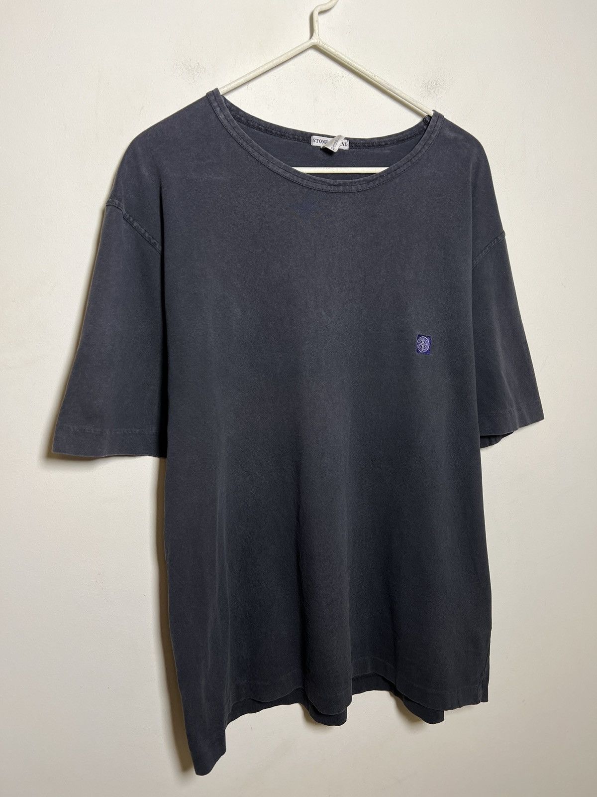 Stone Island Stone Island 90-00s Garment Dyed Tee – Made in Italy Size US XL / EU 56 / 4 - 5 Thumbnail