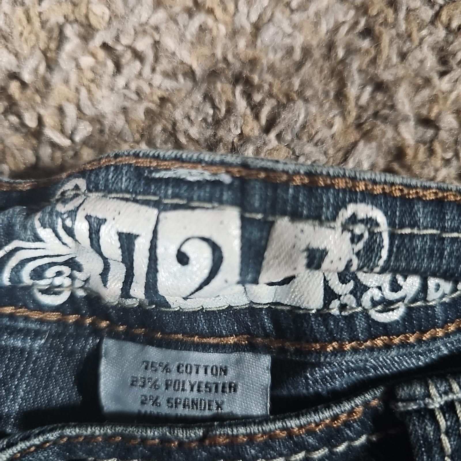 Other H2J By Hydraulic Cuffed Denim Shorts sz 5/6 Size 28" / US 6 / IT 42 - 4 Thumbnail