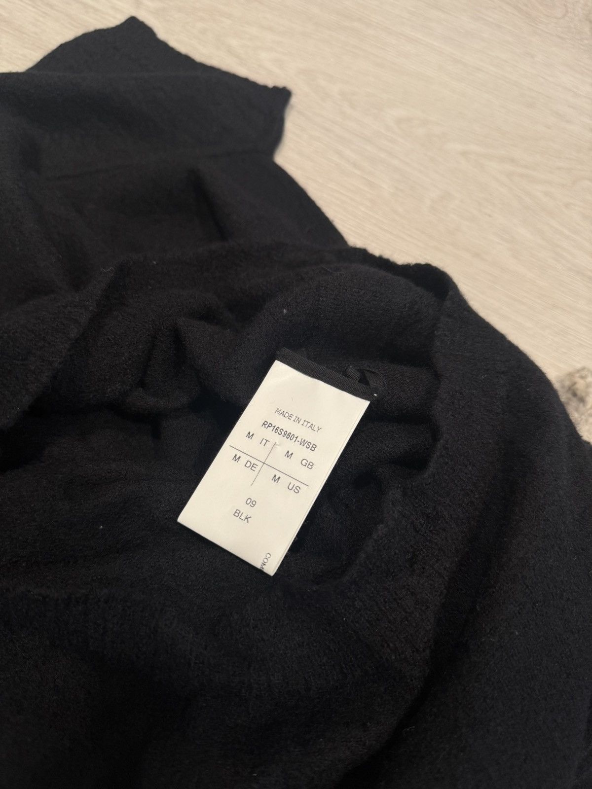 Rick Owens s/s 2016 cashmere t shirt!! Size US S / EU 44-46 / 1 - 7 Thumbnail