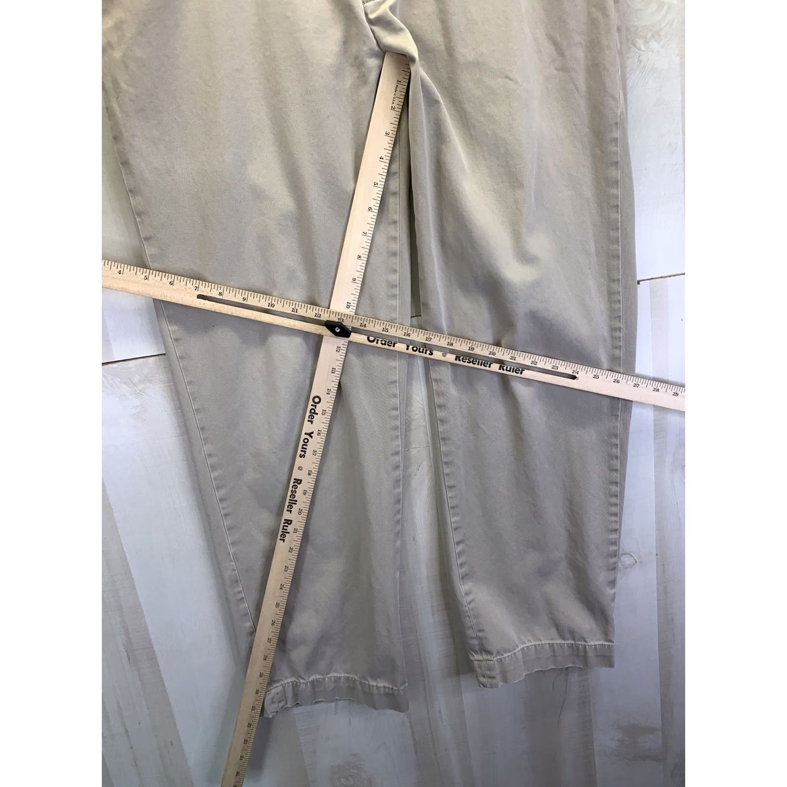 Polo Ralph Lauren VINTAGE Polo Ralph Lauren Pants Chino Distressed Khaki 35x32-9163 Mens Pants Size US S / EU 44-46 / 1 - 3 Thumbnail