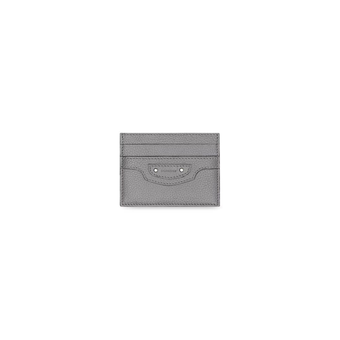 Balenciaga o1mt1gz0125 Size: OS / Neo Classic Card Holder in Grey Size ONE SIZE - 1 Thumbnail