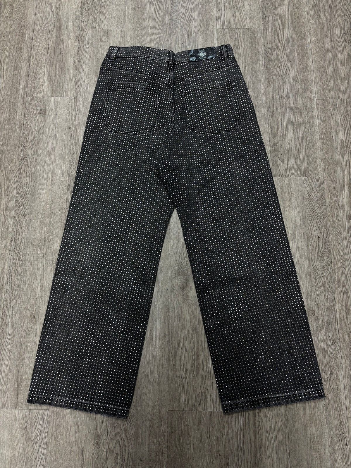 Birth of Royal Child Birth of Royal Child Stellar Rhinestone VVS 20K Pants Jeans Size US 38 / EU 54 - 2 Thumbnail