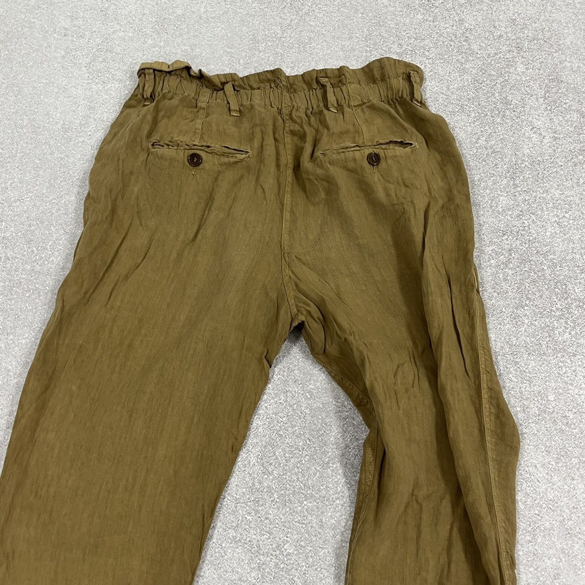 Isabel Marant Brown beige Isabel Marant Etoile linen pants trousers Size 26" / US 2 / IT 38 - 10 Thumbnail