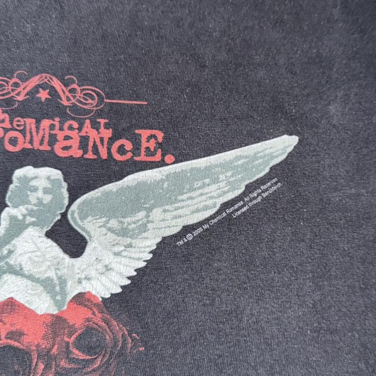 Vintage 2005 My Chemical Romance Three Cheers For Sweet Revenge Tee Size US M / EU 48-50 / 2 - 5 Thumbnail