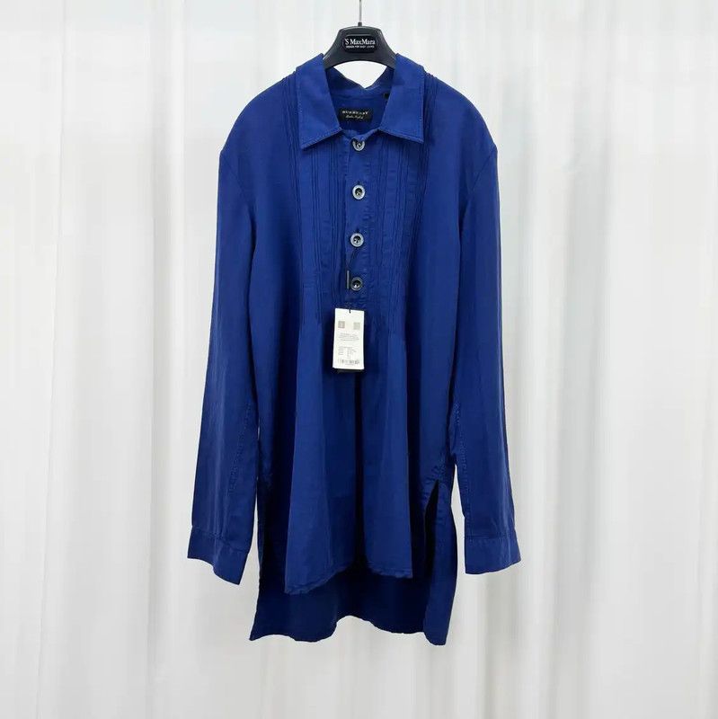 Burberry Burberry Men's Long Sleeve Blue Coat Size US M / EU 48-50 / 2 - 1 Thumbnail