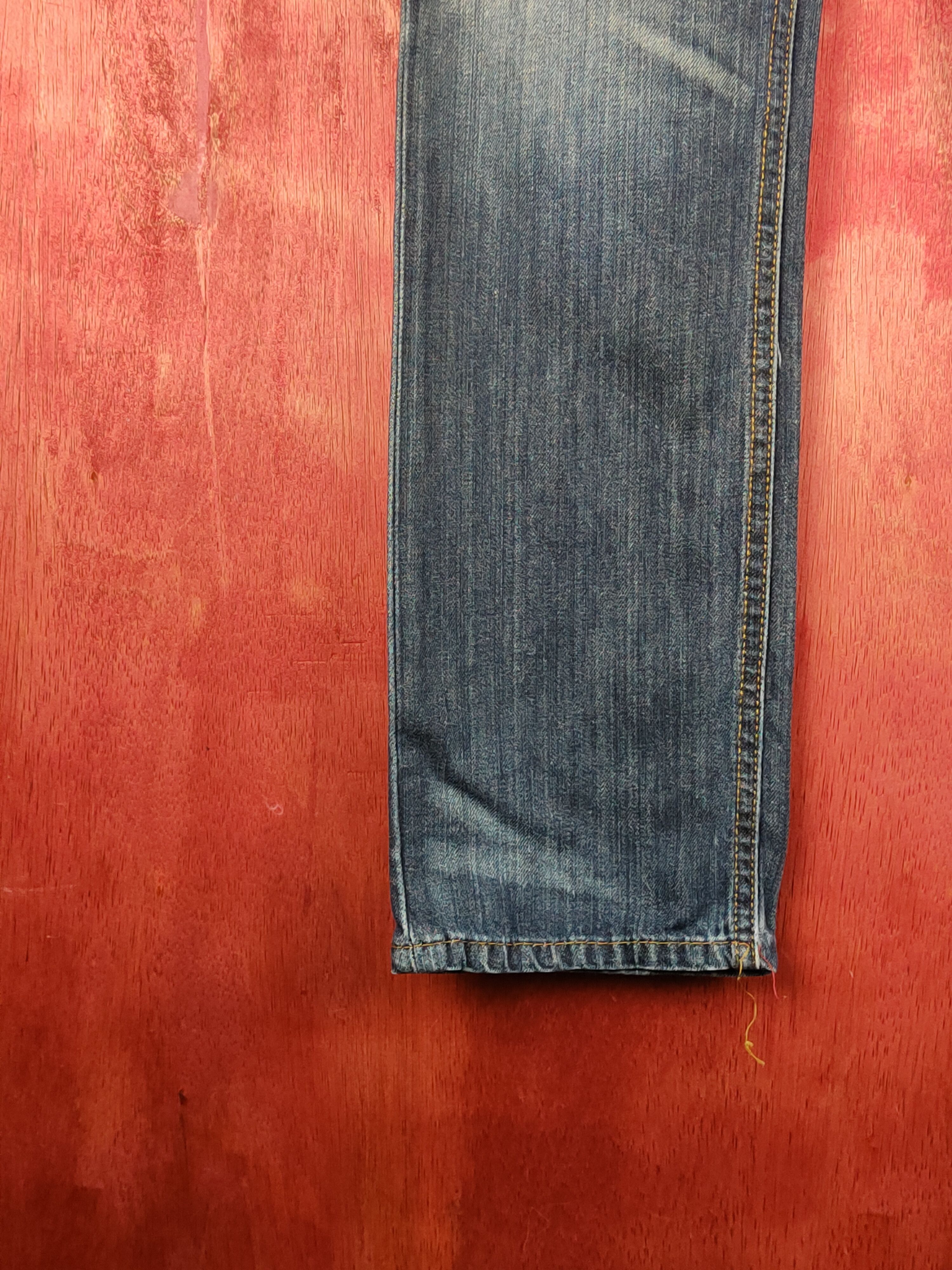 Polo Ralph Lauren Polo Ralph Lauren skater Blue Distressed ripped Denim #S1593 Size US 27 - 5 Thumbnail