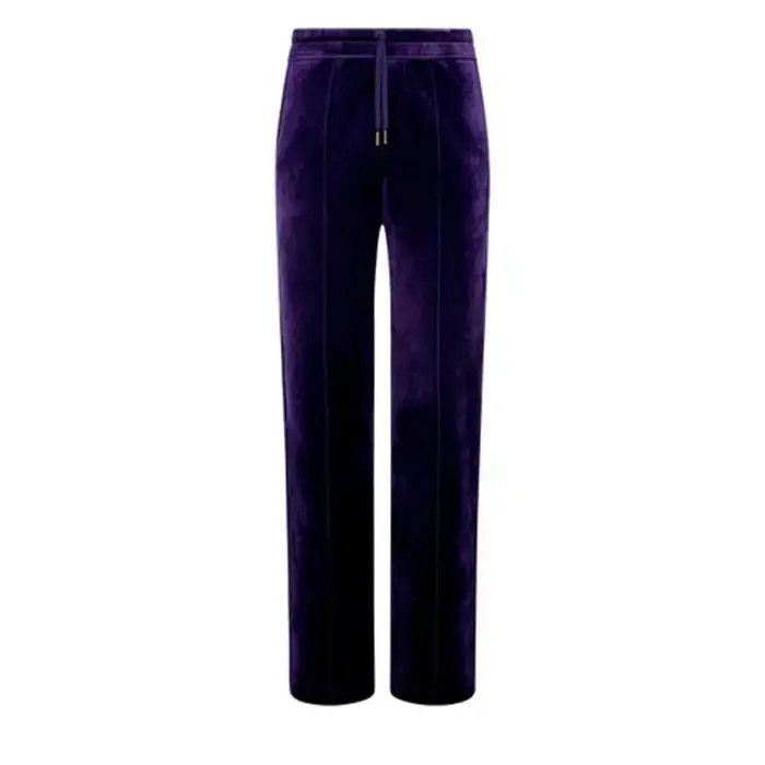 Tom Ford o1w1db10226 JAL011 Velvet Sweatpants & Joggers in Purple Size US 32 / EU 48 - 1 Thumbnail