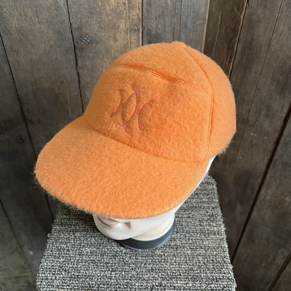 image of Chapeaux Motcsh Hermes Wool Hat in Orange, Men's