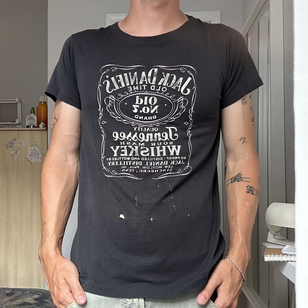 Vintage Perfect Vintage 80s Paper Thin Jack Daniel's