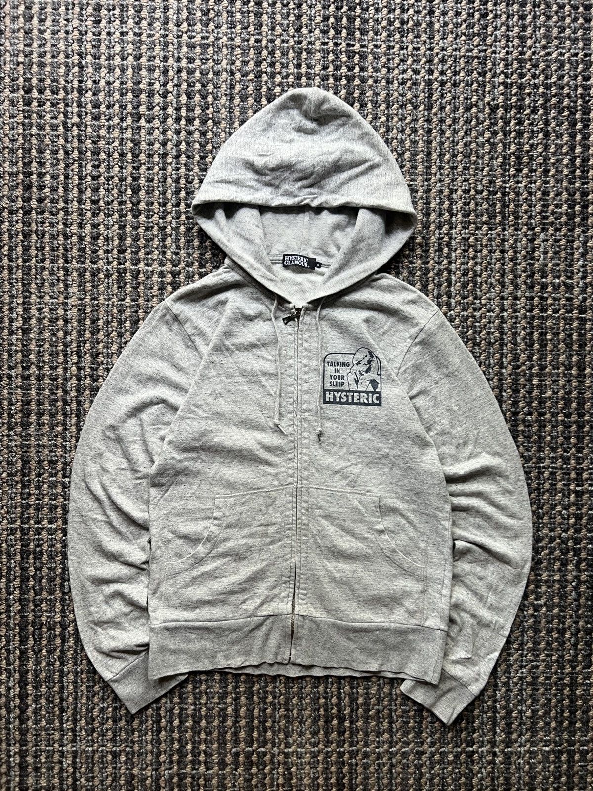 Hysteric Glamour Hysteric Glamour Tested and Approved Rare Zip Hoodie Y2K Size US S / EU 44-46 / 1 - 2 Thumbnail