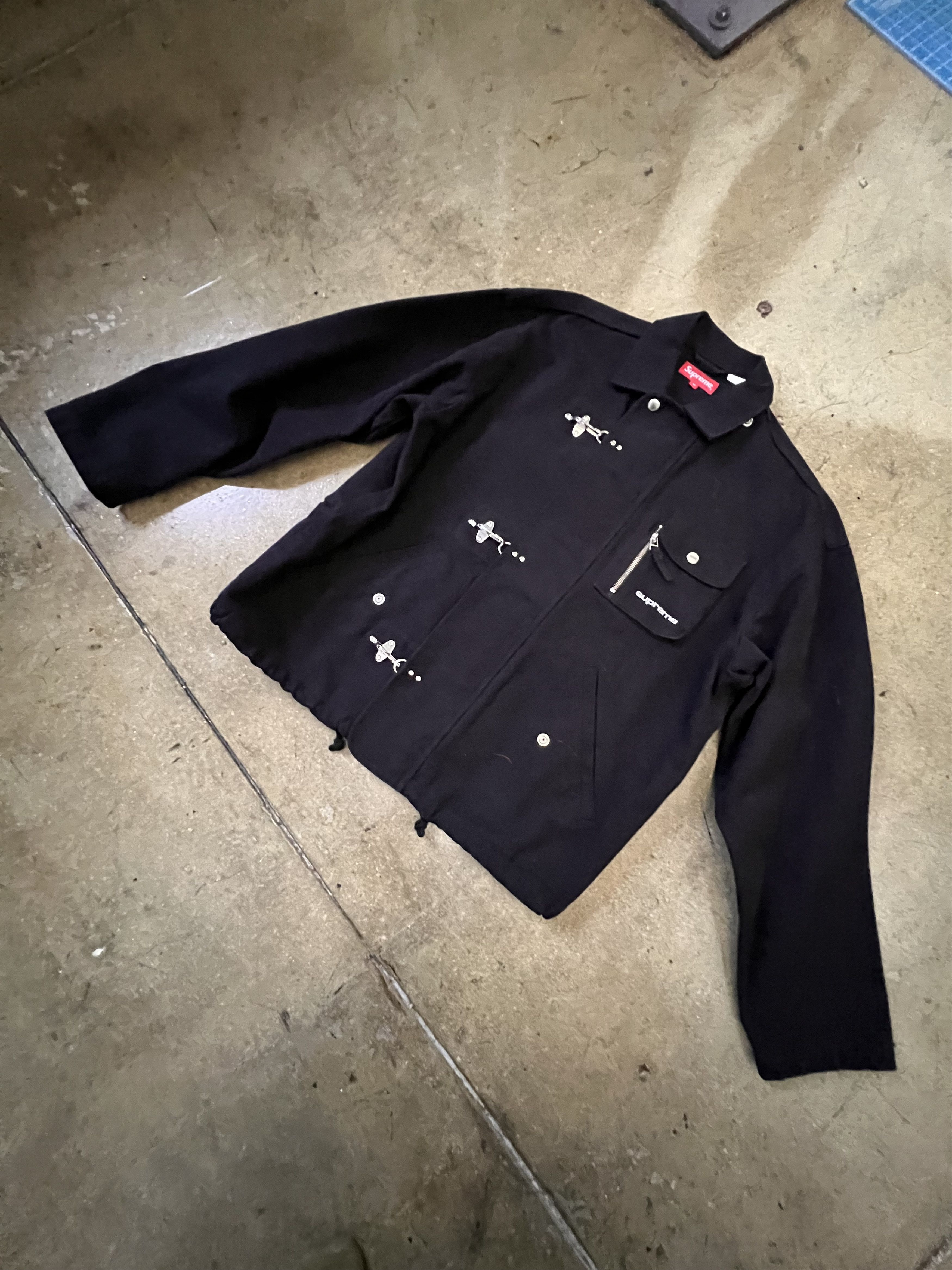 Supreme Clip Jacket | Grailed