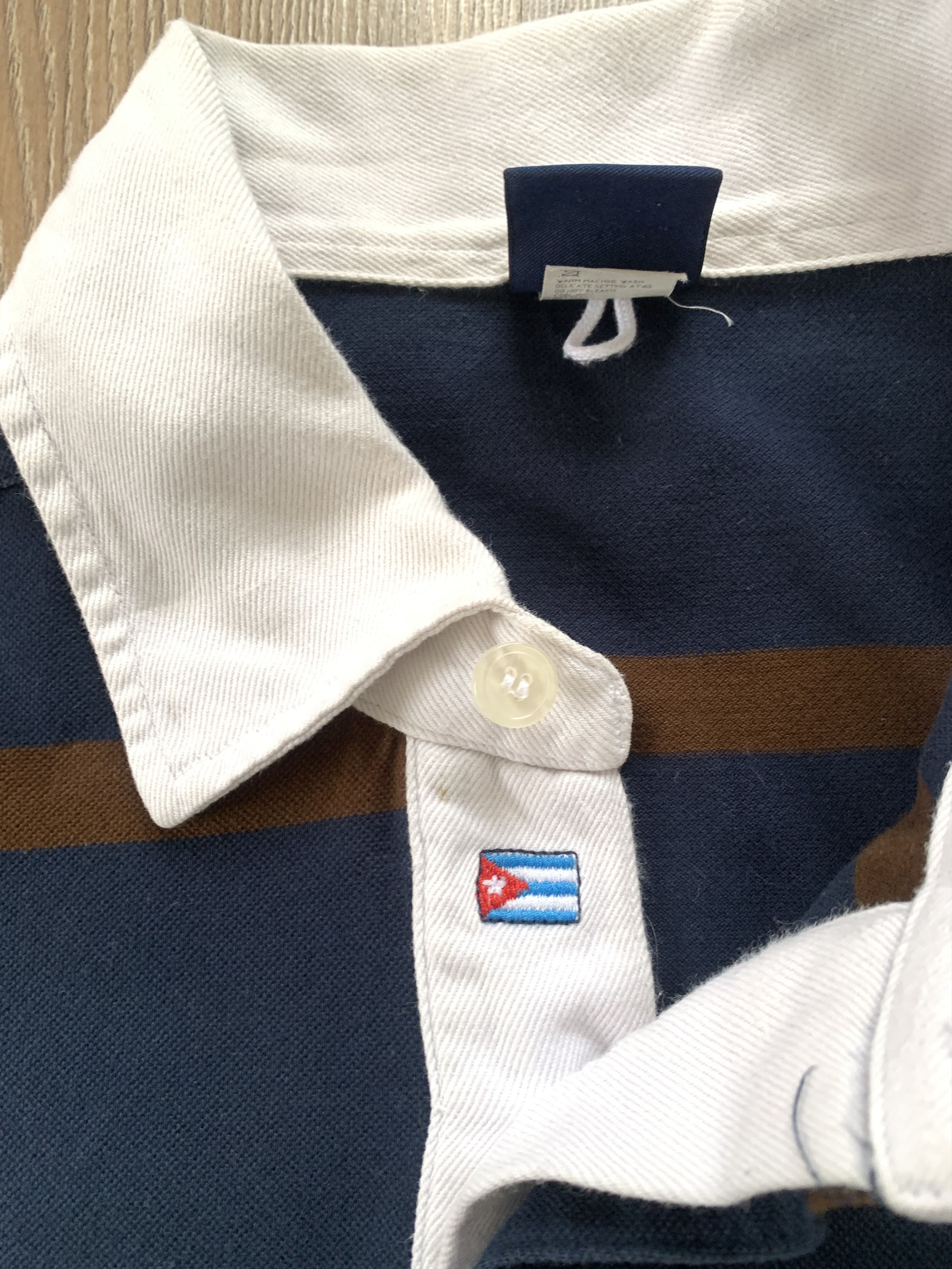 Paul & Shark Vintage Paul & Shark Yachting Habana Polo T Shirt Size US L / EU 52-54 / 3 - 11 Thumbnail