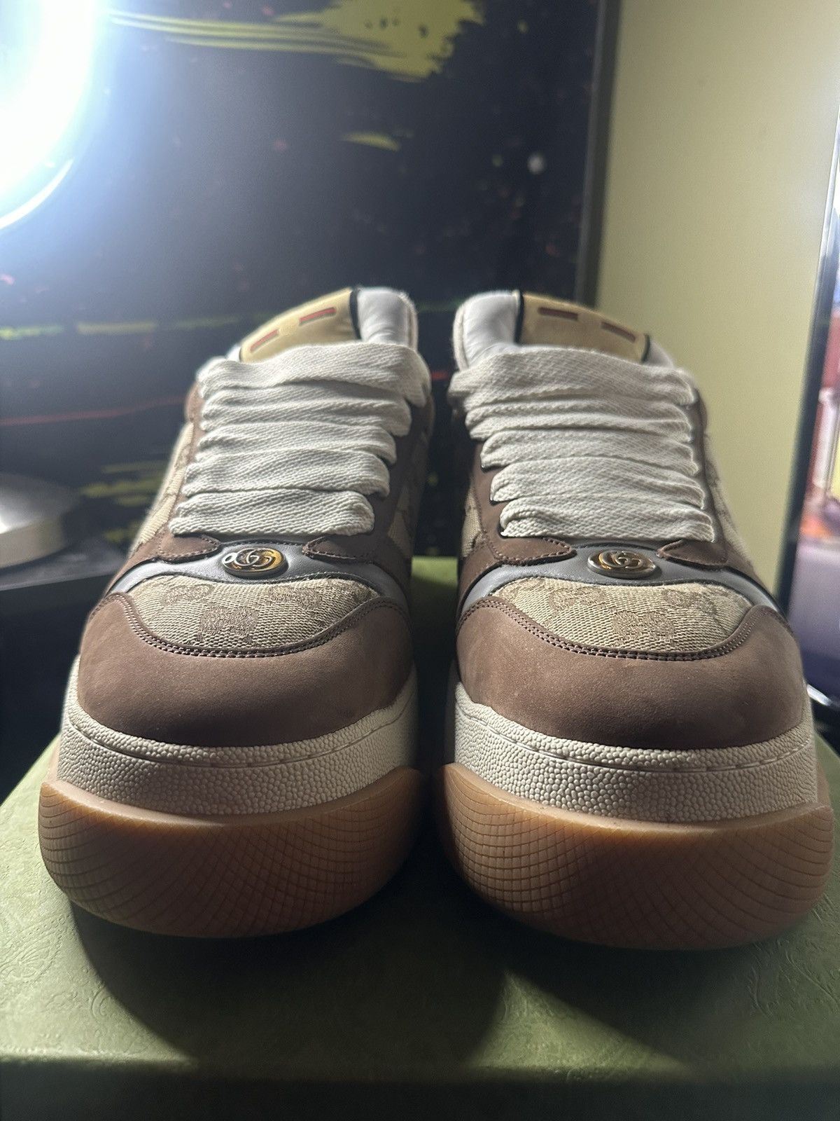 Gucci Gucci Screener GG sneaker Size US 12 / EU 45 - 2 Thumbnail