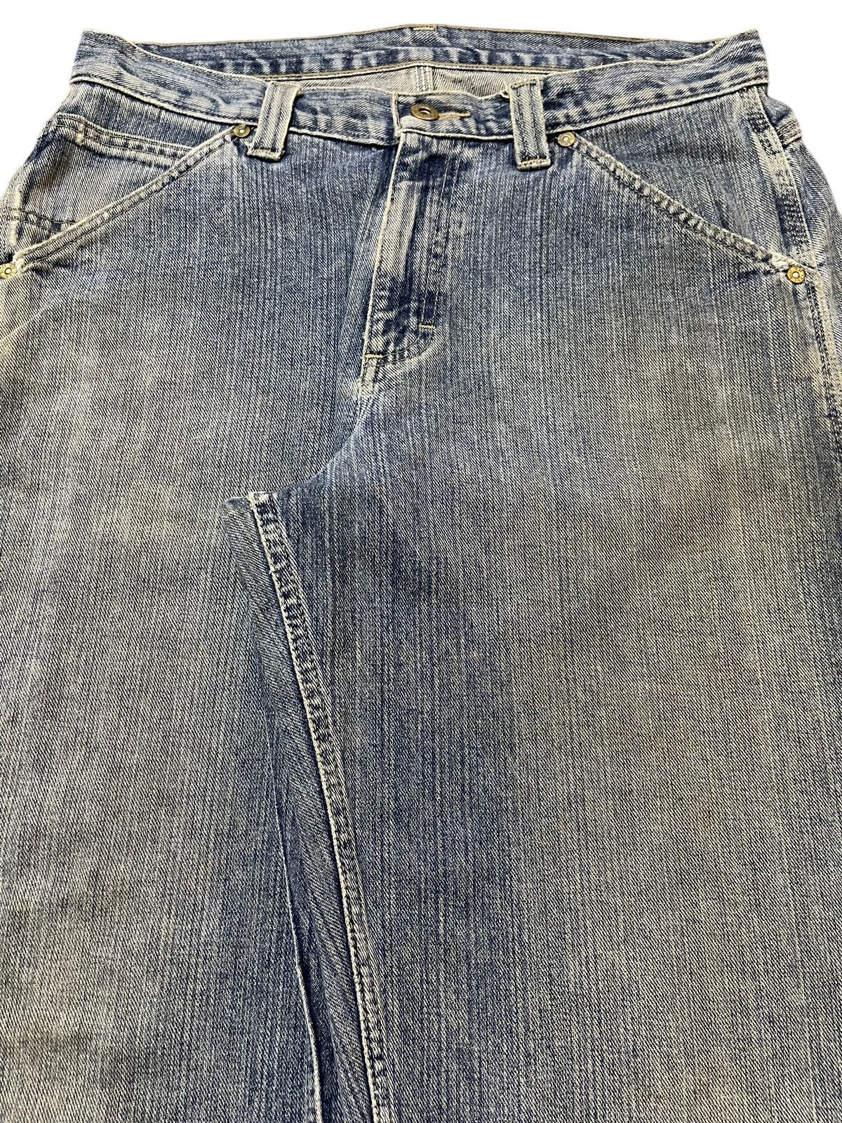 Lee Vintage 90s Lee Dungarees Faded Wash Carpenter Baggy Jeans Size US 32 / EU 48 - 4 Thumbnail