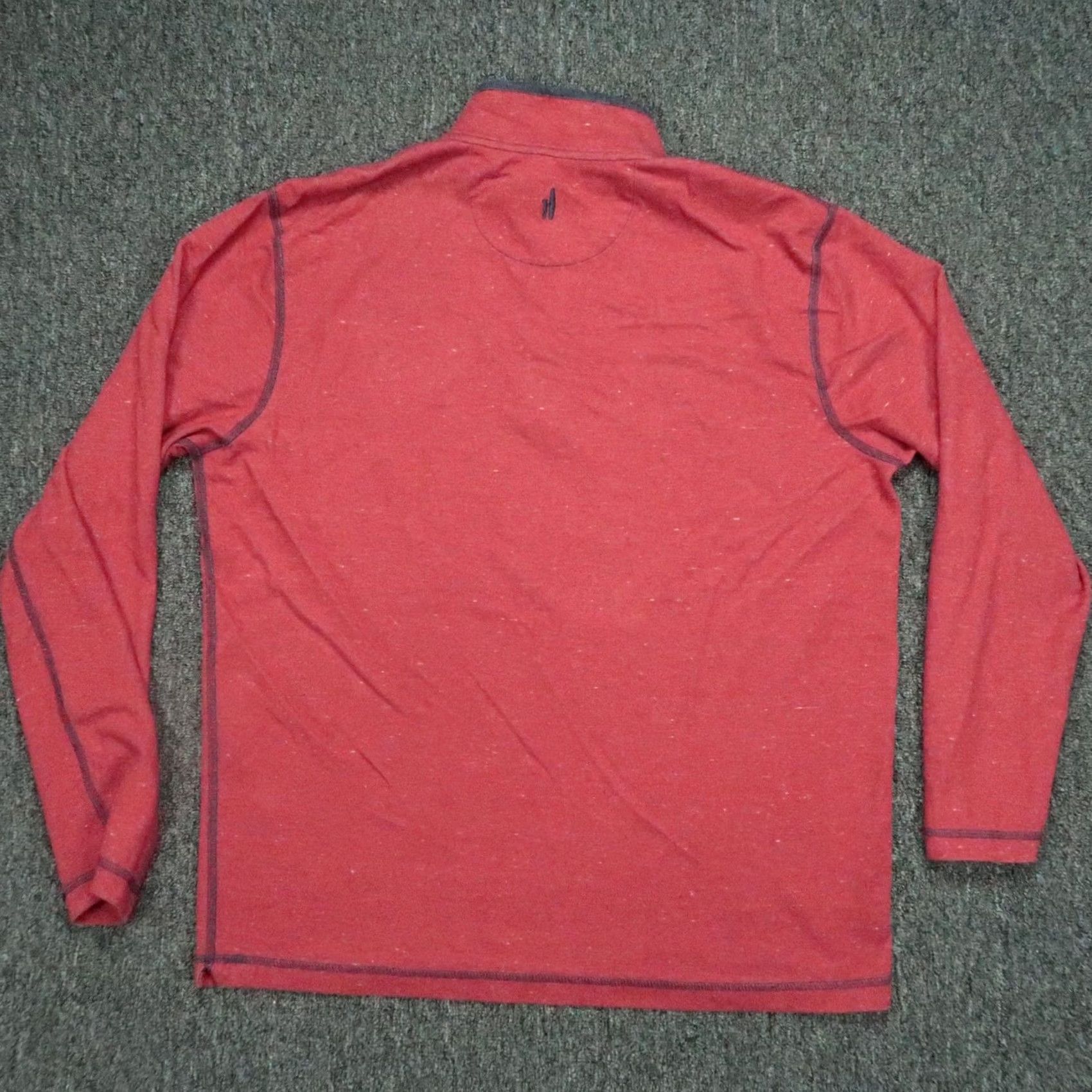 johnnie-O Johnnie O Pullover Mens L Red Blue Quarter Zip Reversible Size US L / EU 52-54 / 3 - 3 Thumbnail