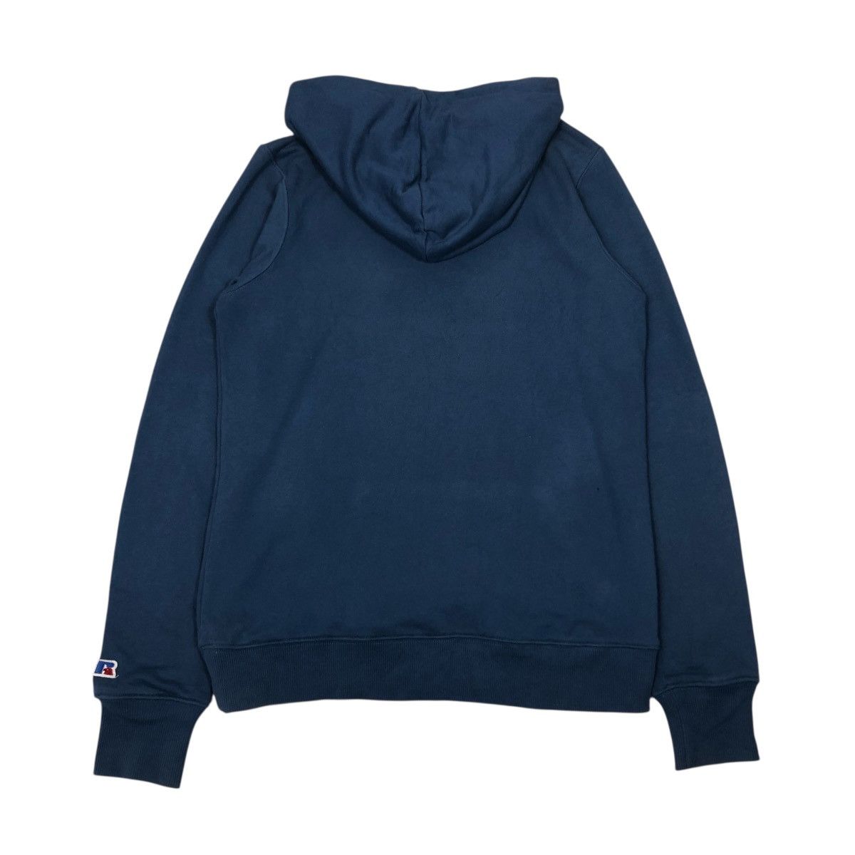 Japanese Brand 📌Vintage Hoodie Pull Over Russell Athletic Big Logo Size US L / EU 52-54 / 3 - 2 Thumbnail