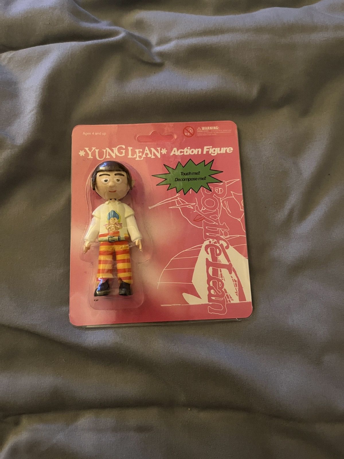 Drain Gang × Sad Boys Yung Lean Boy Life Lean Action Figure Size ONE SIZE - 1 Thumbnail