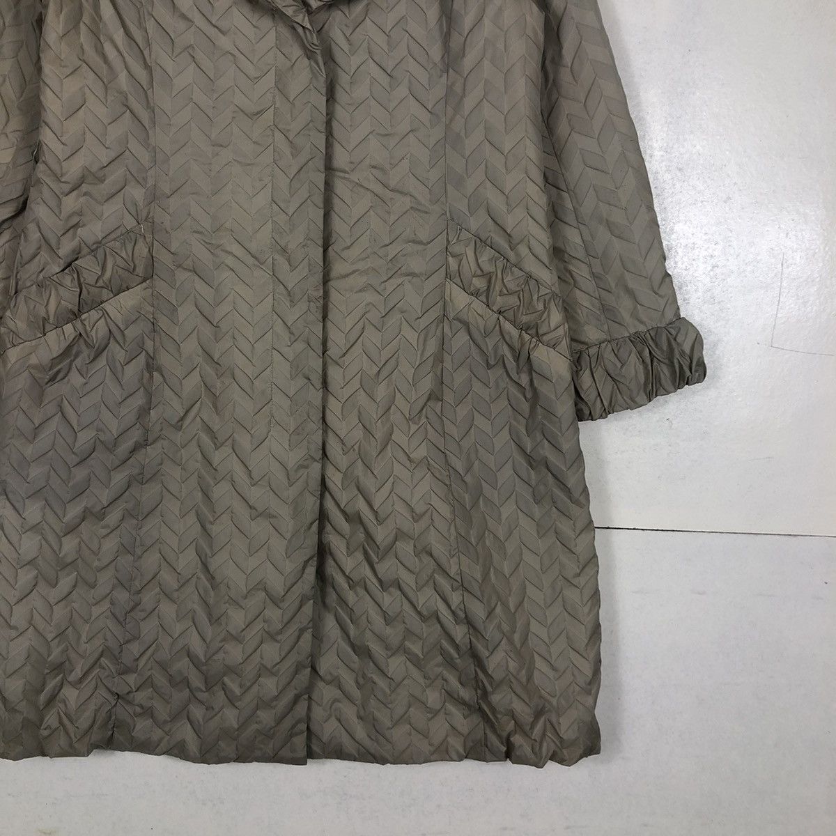 Vintage VINTAGE QUILTED PUFFER LONG JACKET HIROKO BIS DOUBLE COLLAR Size US M / EU 48-50 / 2 - 8 Thumbnail