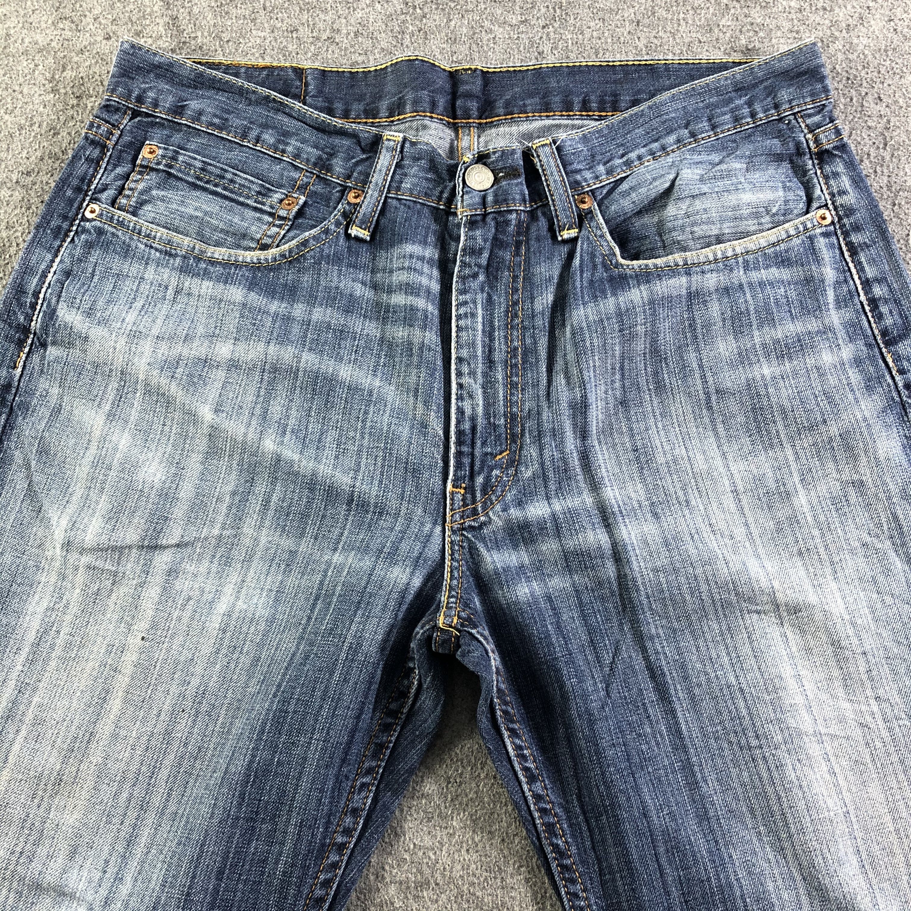 Levi's Vintage Blue Wash Levis 514 Jeans-J3546 Size US 35 - 3 Thumbnail