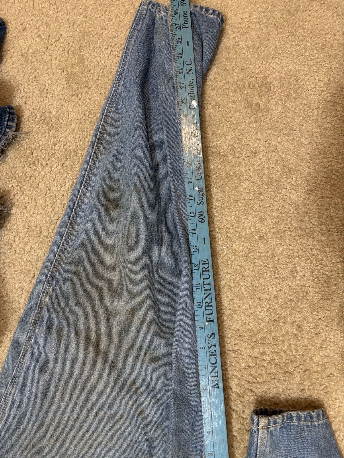 Oshkosh Vintage Oshkosh Denim Overalls Workwear 36x30 Size US 36 / EU 52 - 8 Thumbnail