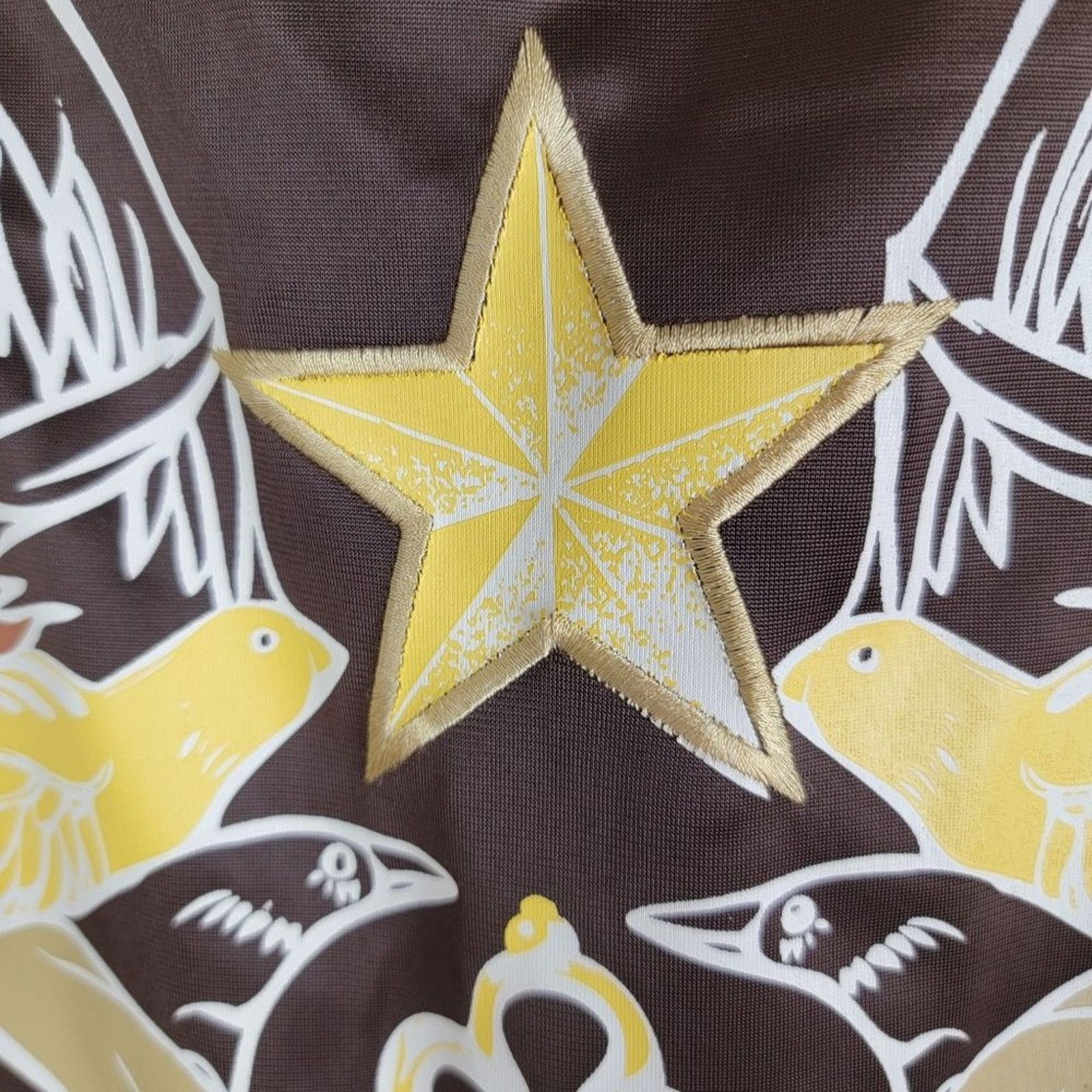 Other Jinzu Y2K Birds Key Graphic Art Embroidered Bomber Jacket Size US XXL / EU 58 / 5 - 10 Thumbnail
