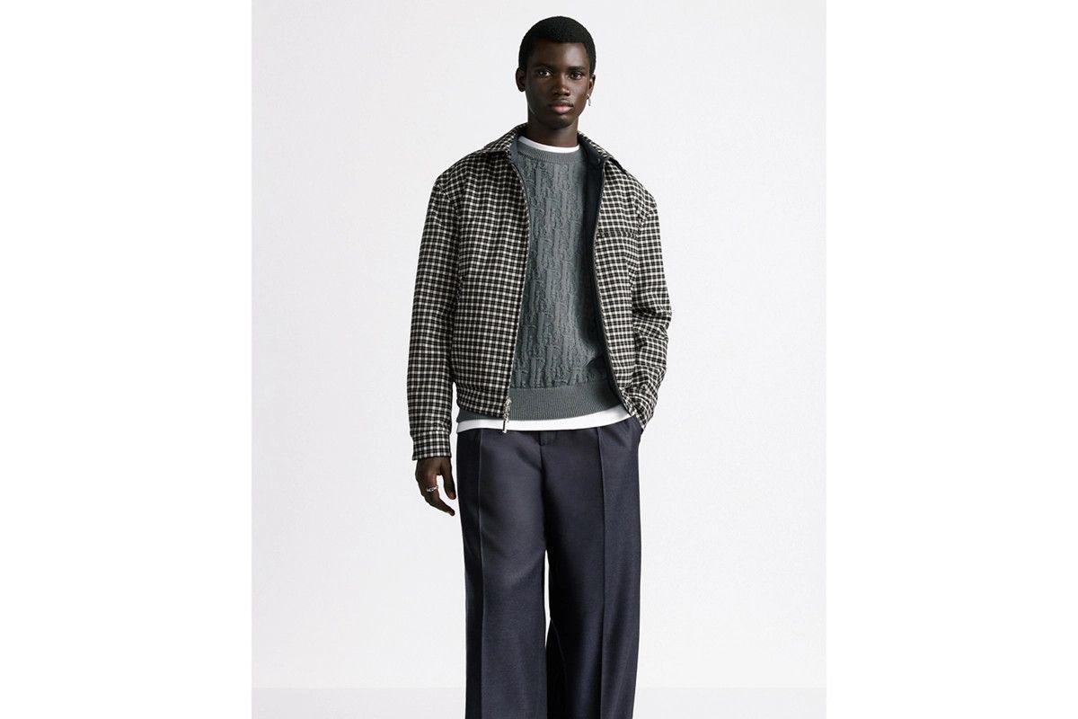 Dior o1bcso1str0326 Reversible Zipped Jacket in Blue Size US XL / EU 56 / 4 - 7 Thumbnail