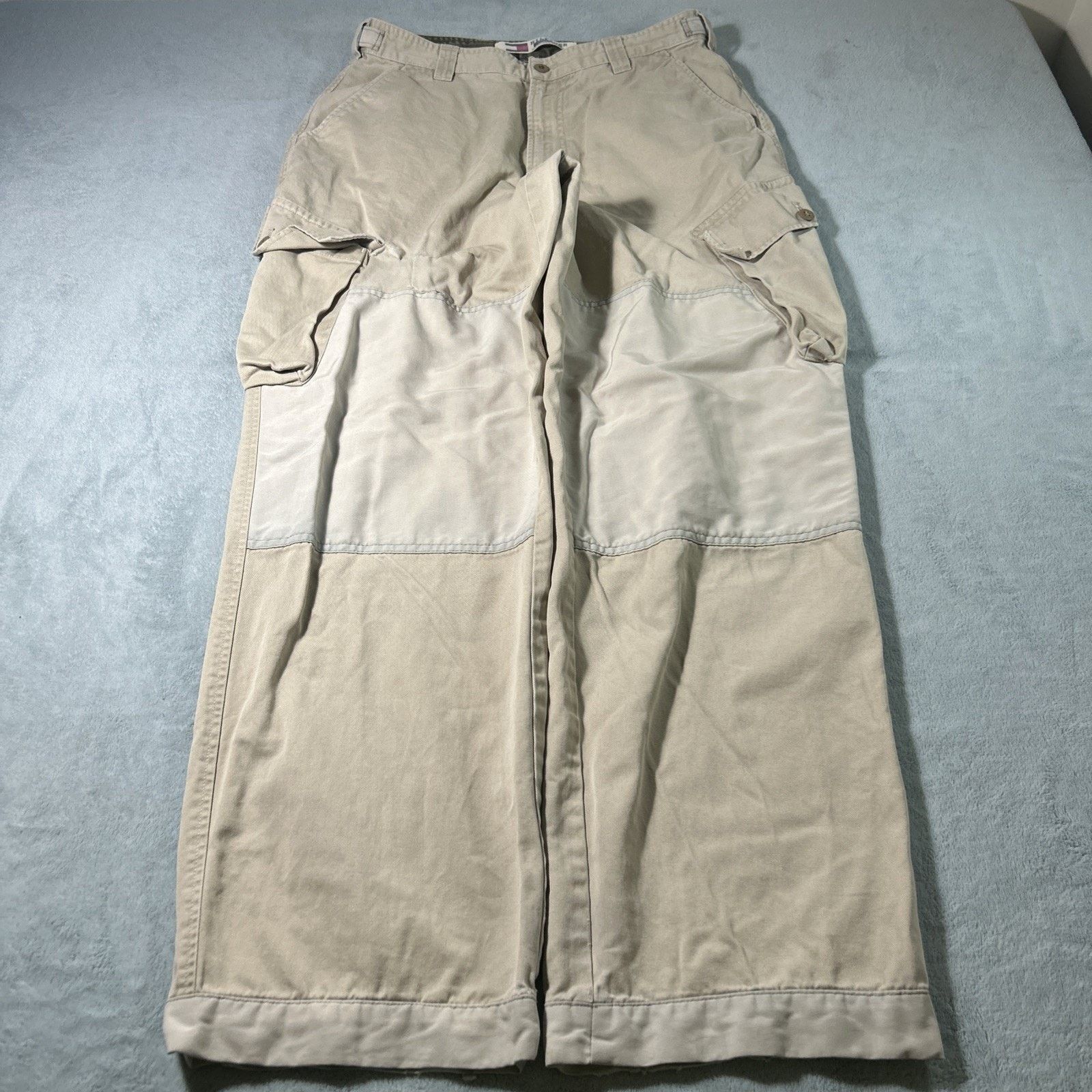 Tommy Hilfiger Tommy Hilfiger Beyond Baggy Cargo Double Knee Pants 32x30 Size US 32 / EU 48 - 15 Thumbnail