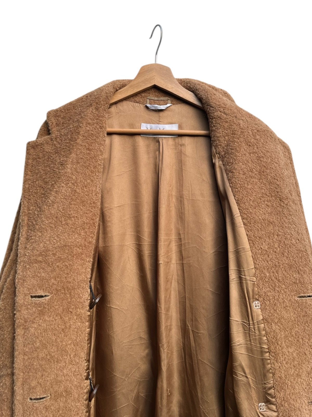Max Mara Max Mara Alpaca Wool Double Breasted Coat Size M / US 6-8 / IT 42-44 - 10 Thumbnail