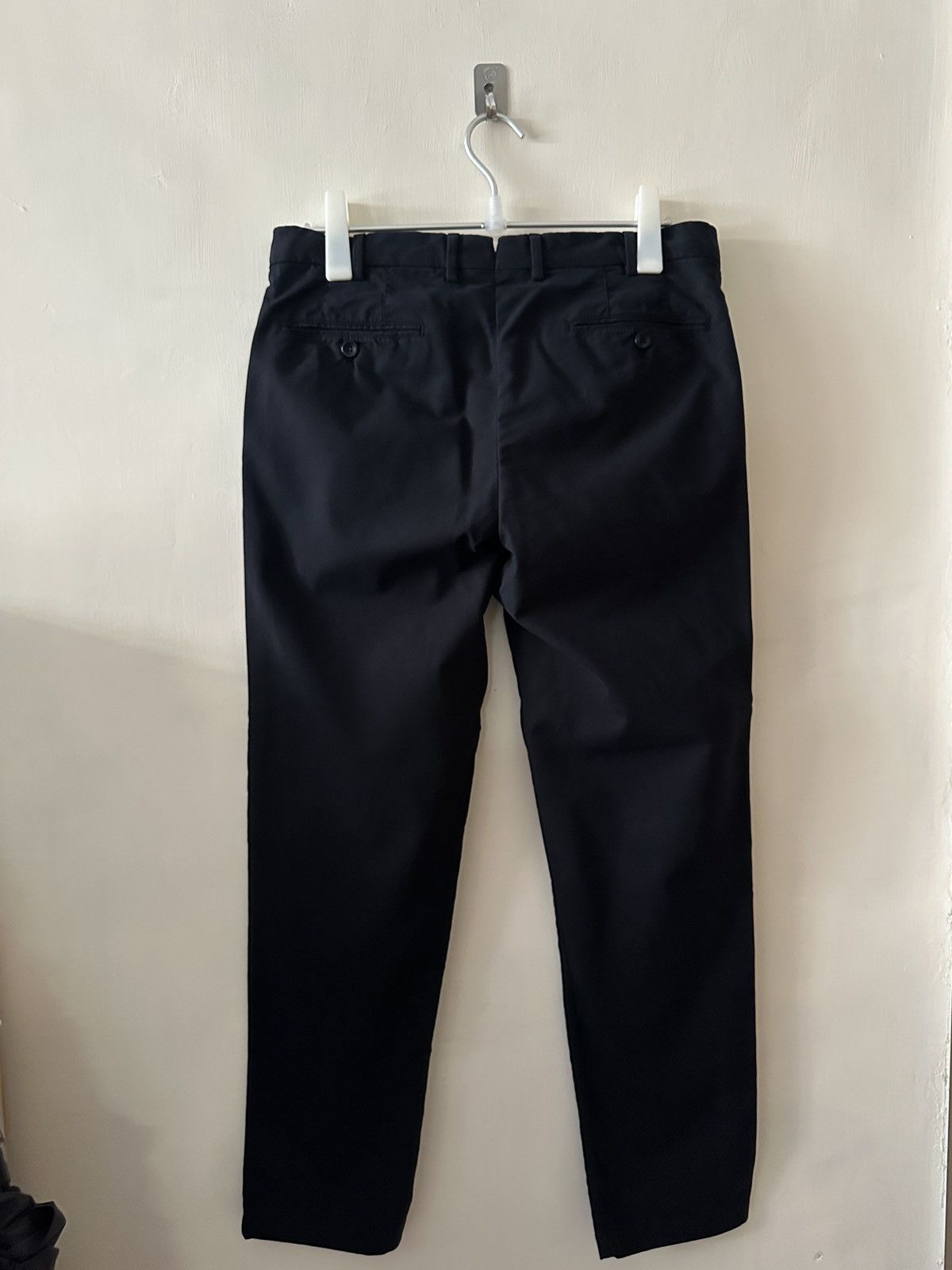 Loro Piana Loro Piana slim fit cotton-blend trousers in navy Size US 32 / EU 48 - 3 Thumbnail