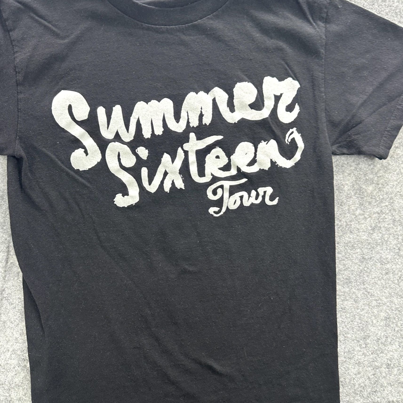3sixteen ALSTYLE Summer Sixteen Tour Shirt Black Mens Small Short Sleeve Graphic Tee Hip Hop Concert Size US S / EU 44-46 / 1 - 3 Thumbnail