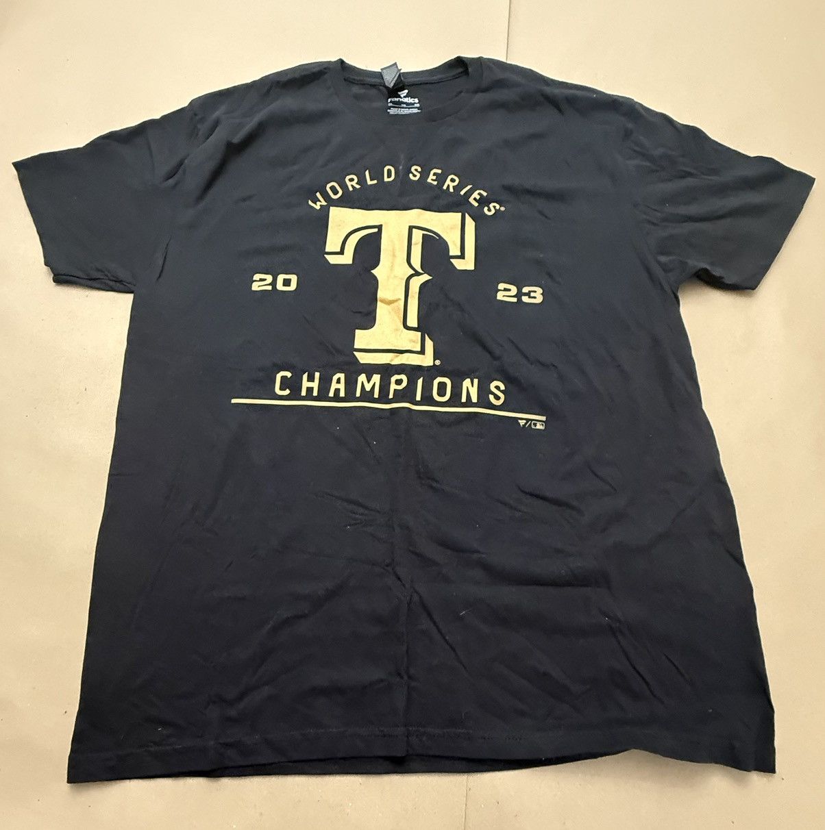 Other Sielen#01 Texas Rangers World Series Championship T-shirt Size US XL / EU 56 / 4 - 1 Thumbnail