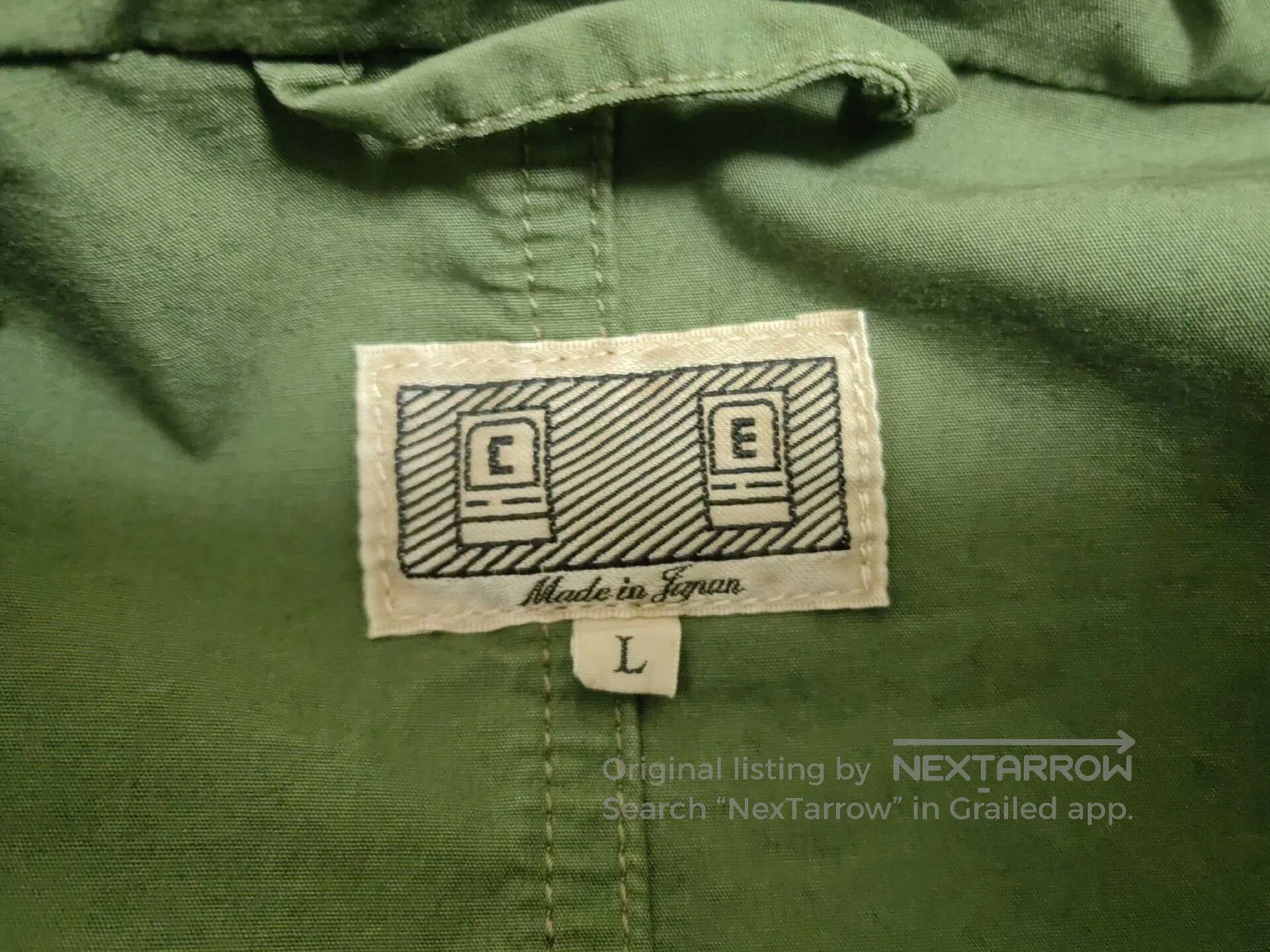 Cav Empt Cav Empt lightweight pullover jacket in green. Size US L / EU 52-54 / 3 - 4 Thumbnail